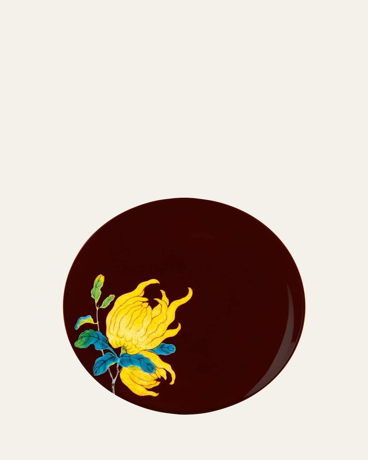 Raynaud Harmonia Brown Bread & Butter Plate In Multi