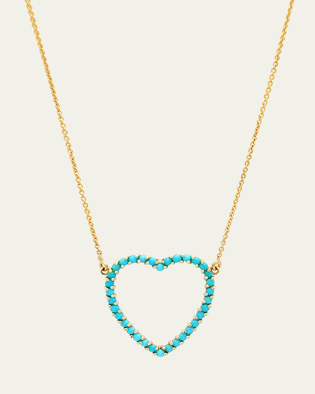 Jennifer Meyer Large Open Heart Necklace | Thumbnail 4 Jennifer Meyer Large Open Heart Necklace | Thumbnail 4