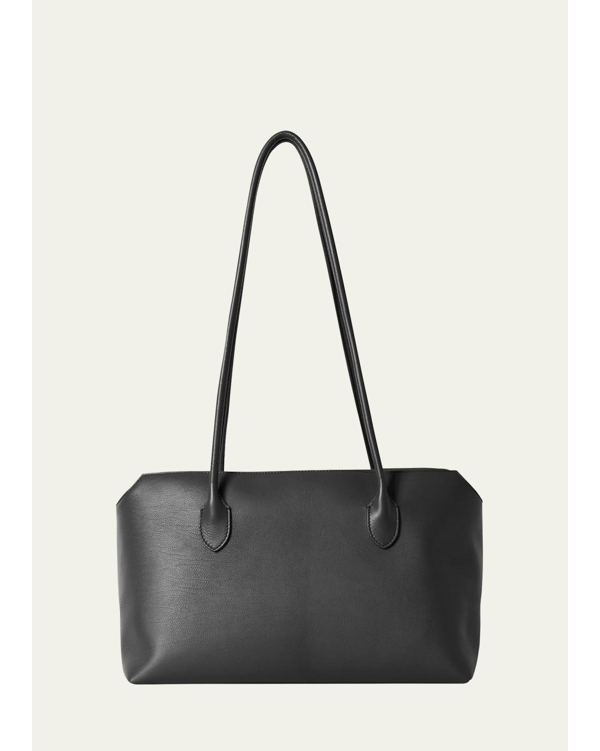 Terrasse Small Shoulder Bag in Grained Calfskin