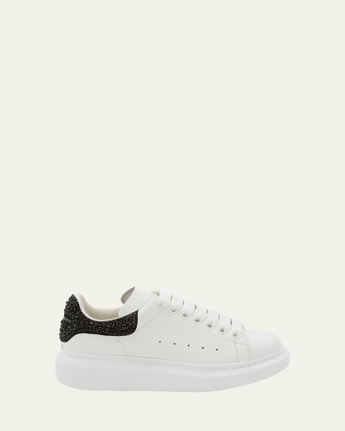 Shop Alexander Mcqueen Oversized Sneakers In Black White