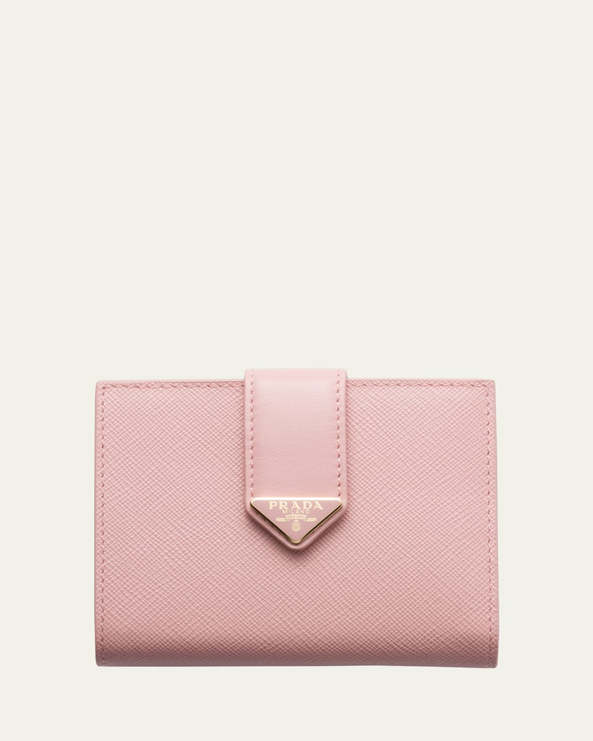 Prada Small Triangle Logo Flap Wallet In F0924 Pesco