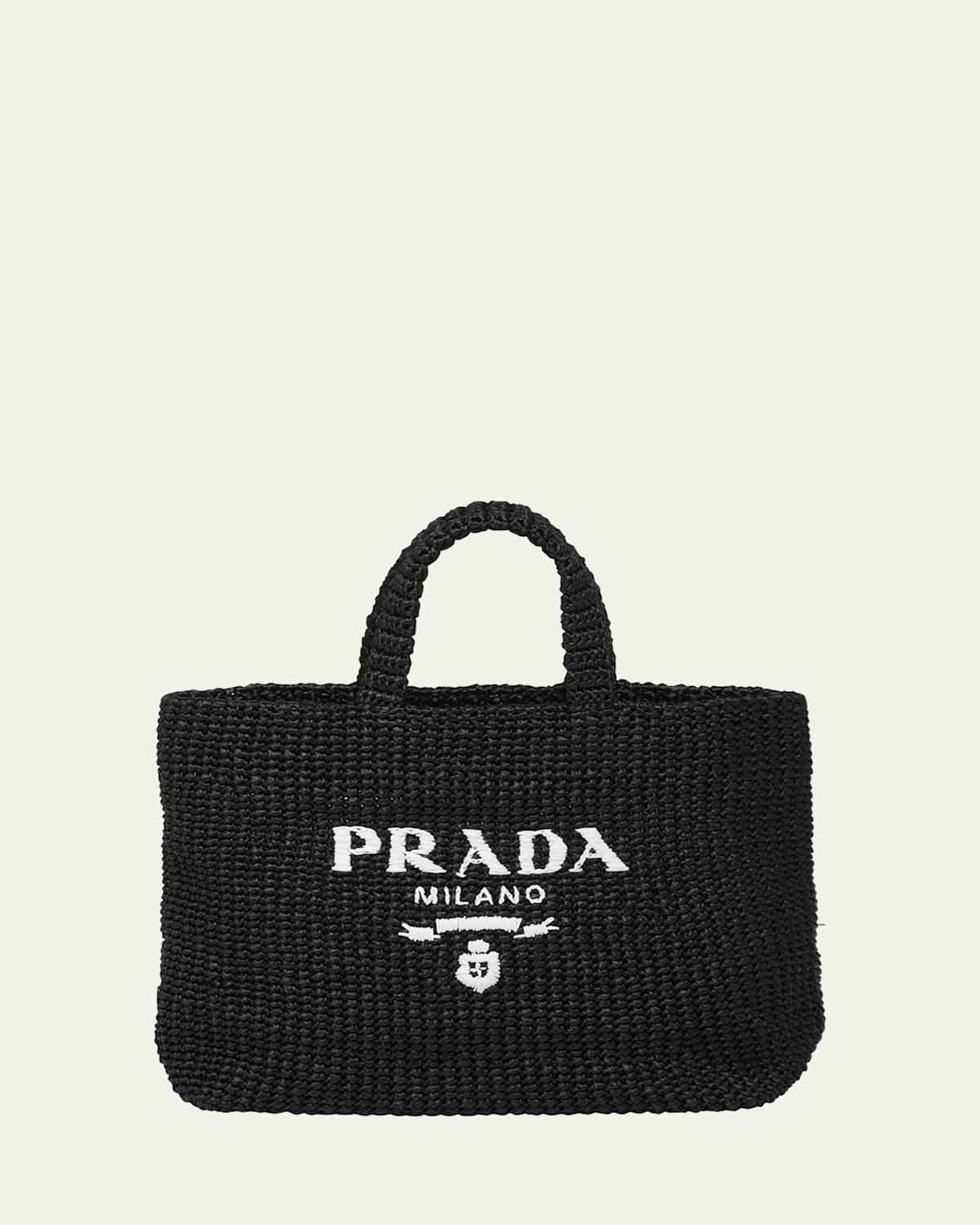 Prada Versatile Leather Handbag With Detachable Strap And Stylish Accessories In Nero