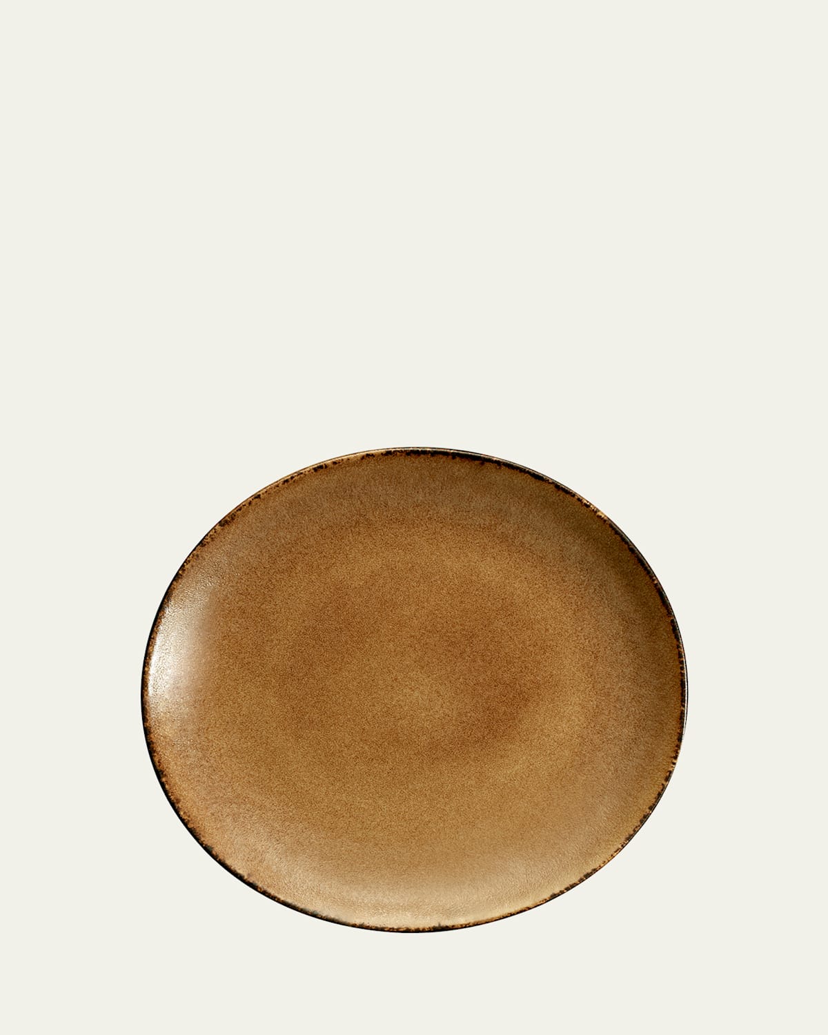 L'objet Terra Dinner Plate In Leather