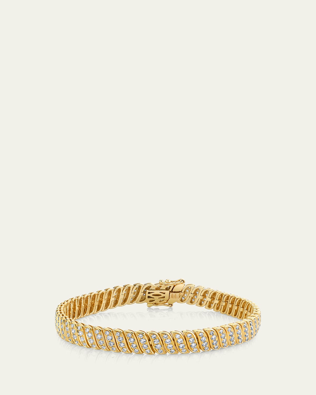 Diamond Zoe Bracelet in Yellow Gold