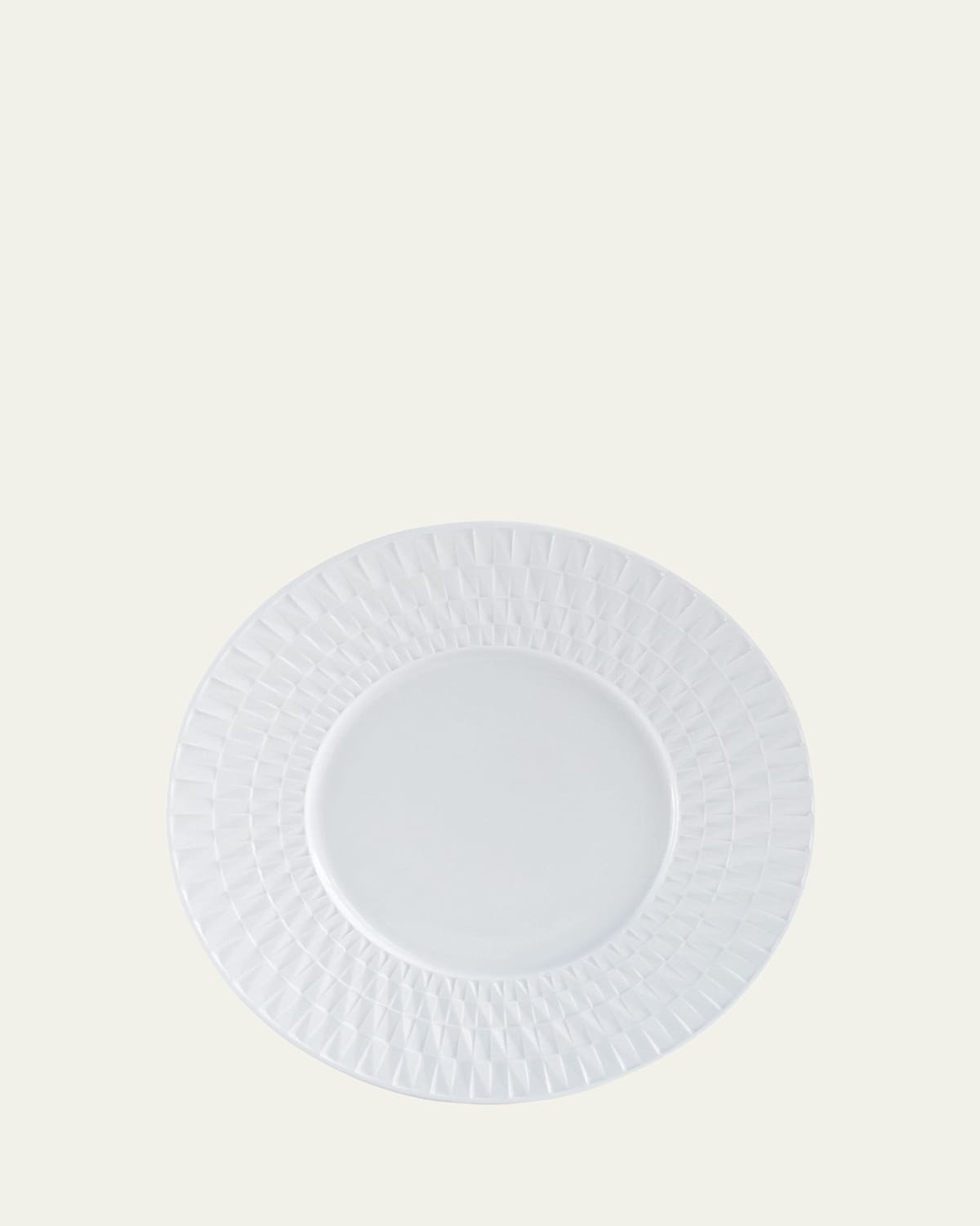 Bernardaud Twist White Bread & Butter Plate, 6.3" In White