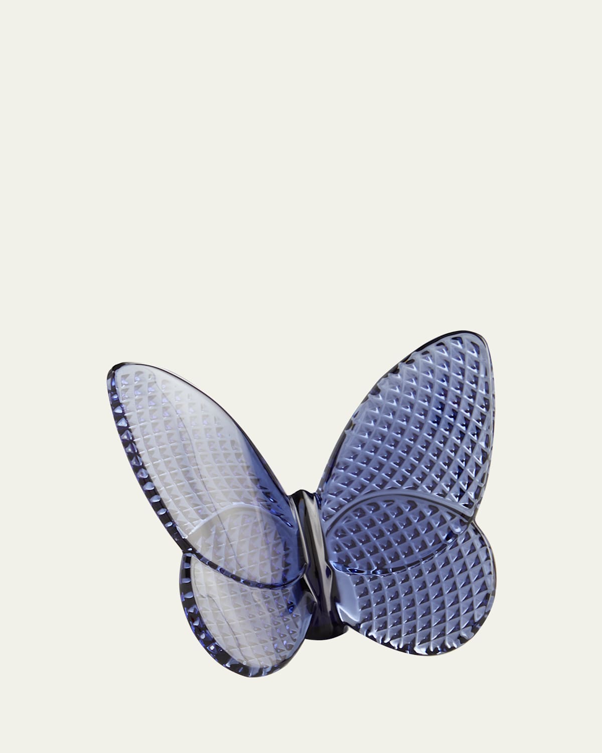 Baccarat Lucky Butterfly Decor In Midnight Diamant