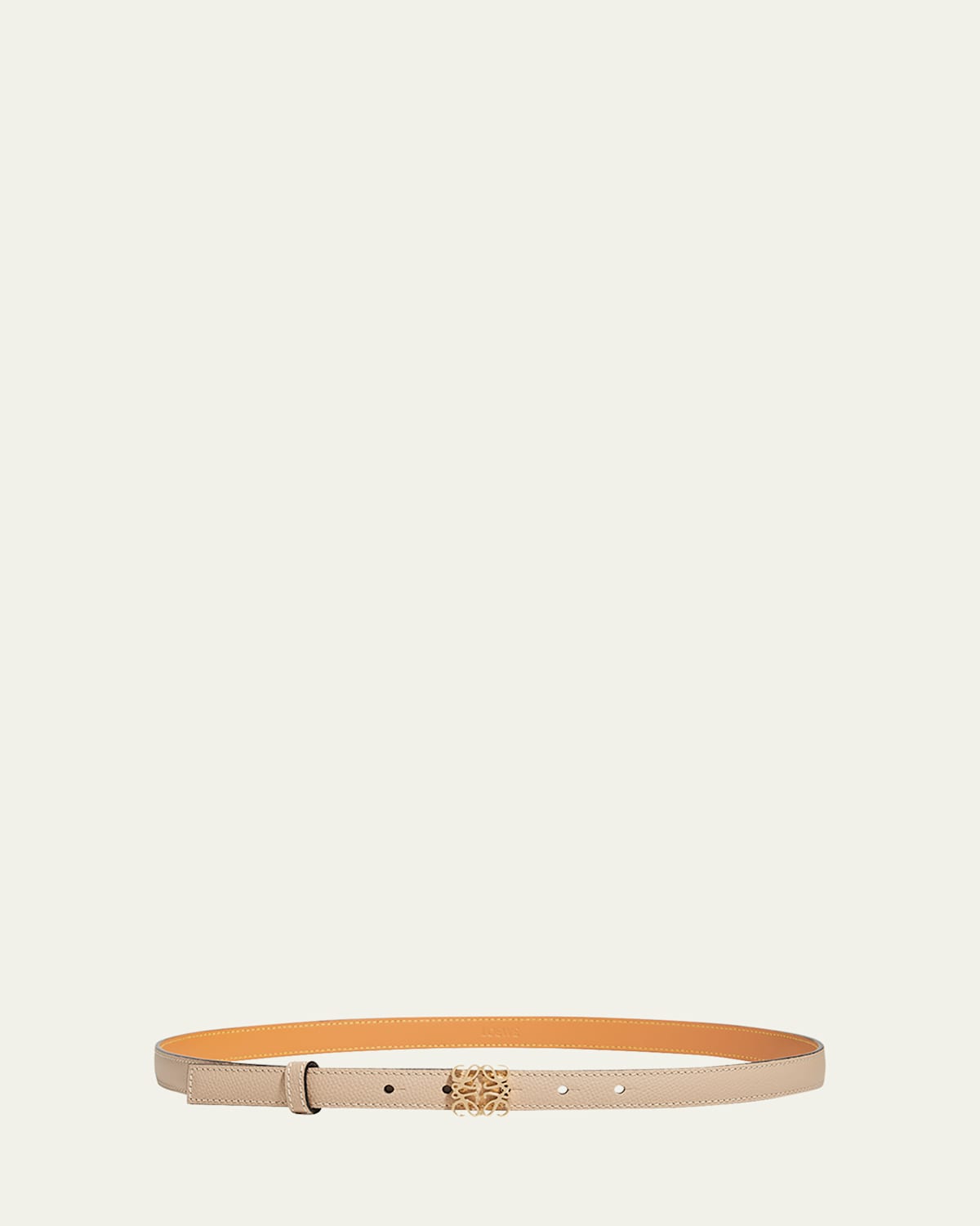 Anagram Leather Belt