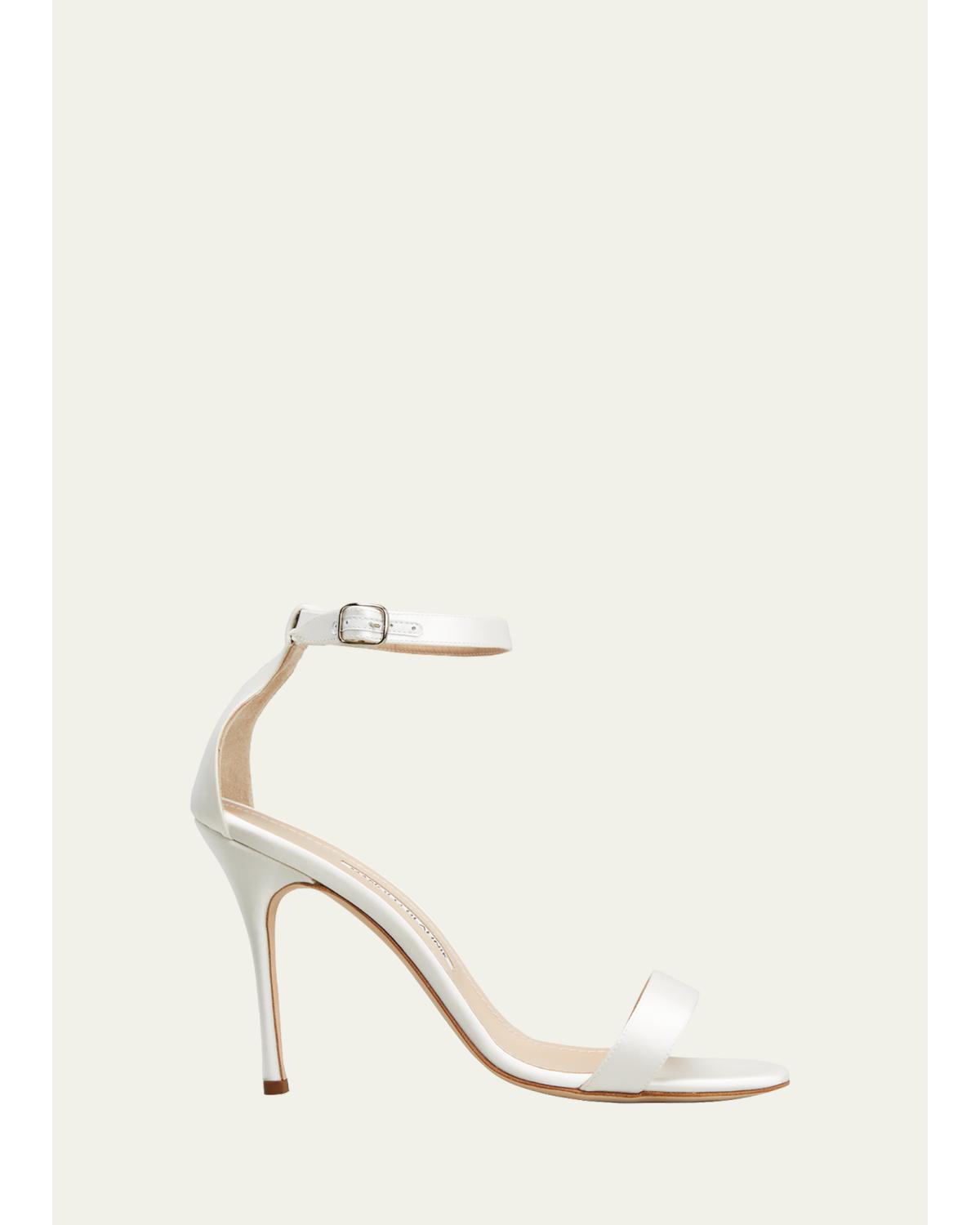 Chaos Satin Stiletto Sandals