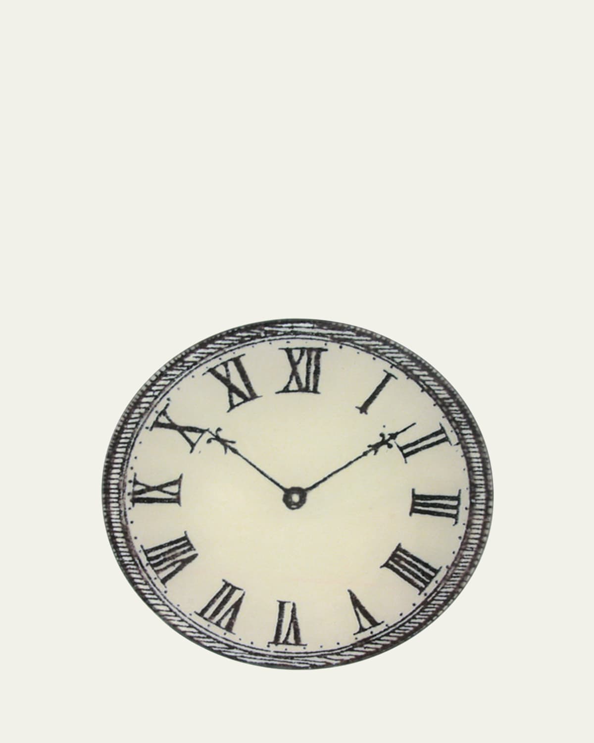 John Derian Timepiece Round Dish
