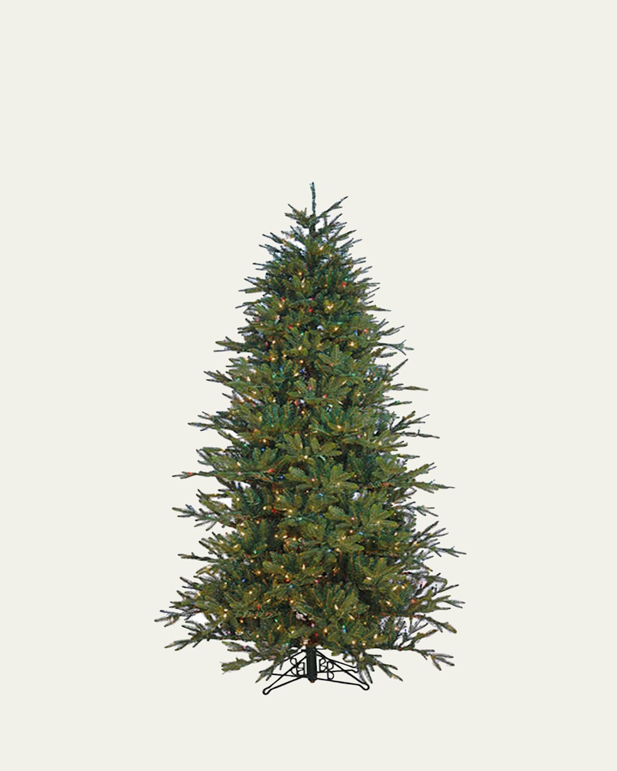 Barcana 7.5'Slim Alaskan Deluxe LED Prelit Christmas Tree