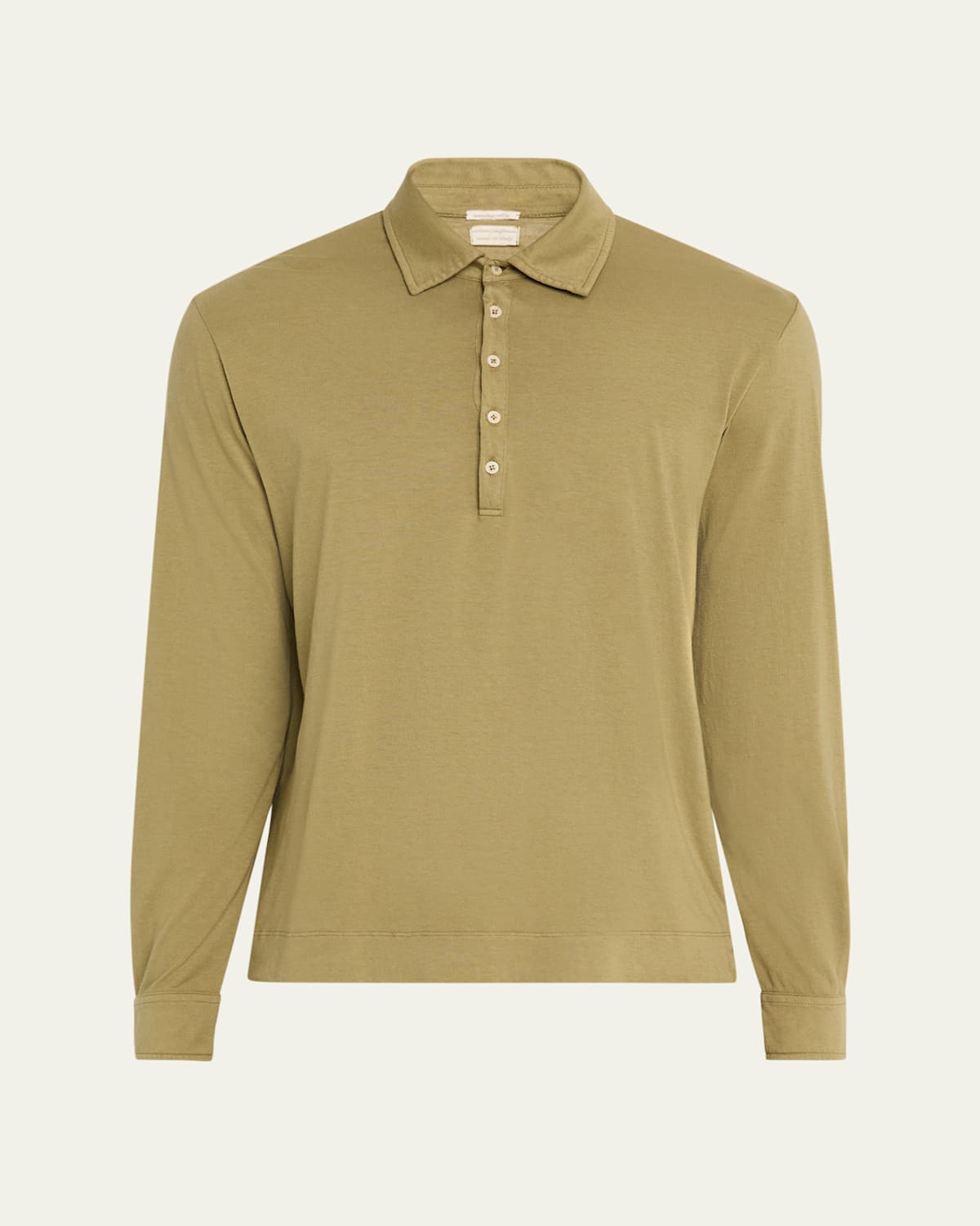 Men's Cotton-Cashmere Polo Shirt