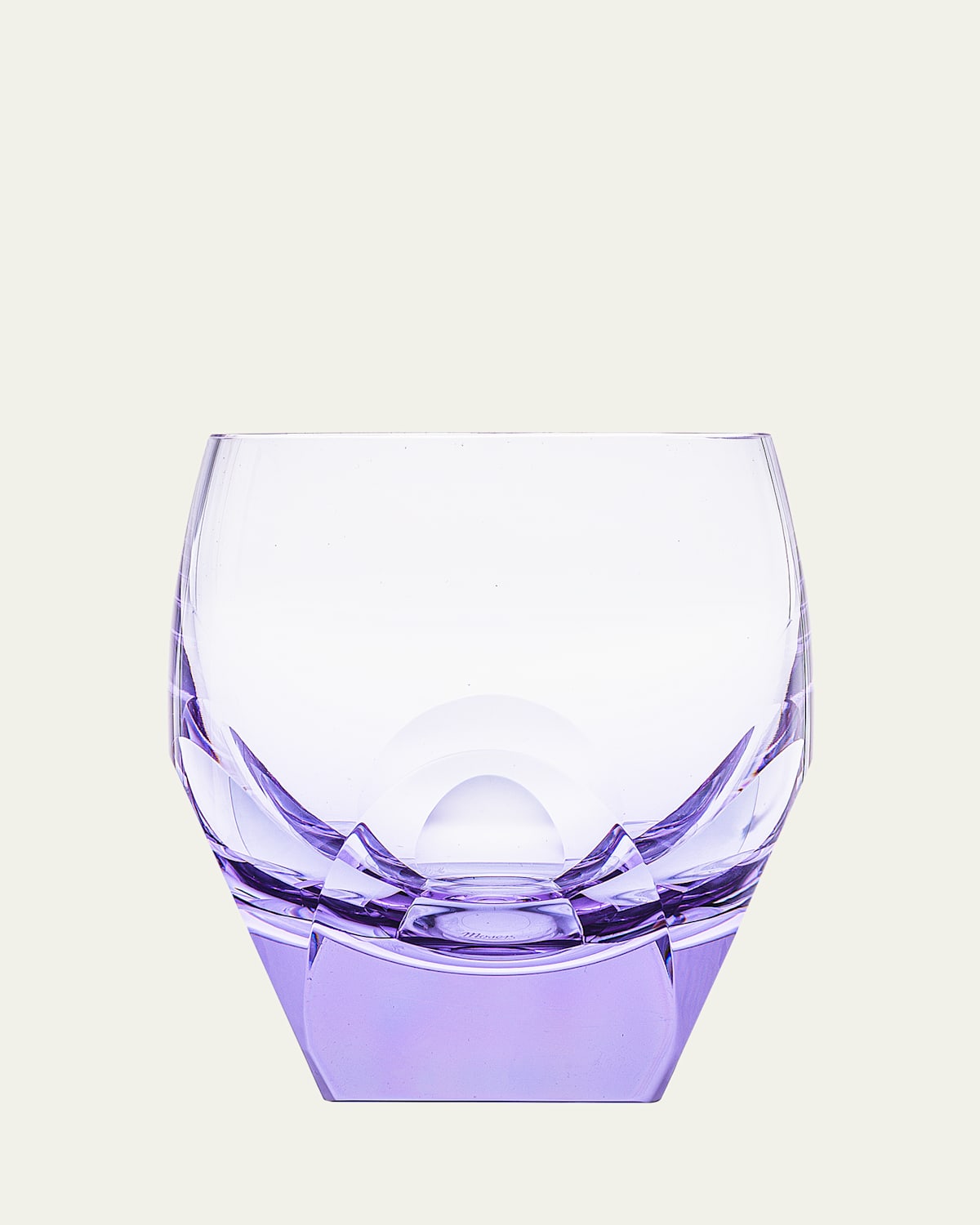 Moser Bar Double Old-fashioned Glass, 7.3 Oz. In Alexandrite