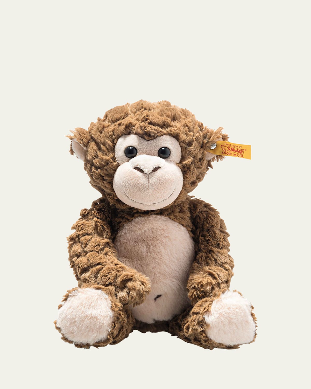 Steiff Kid's Soft Cuddly Friends Bodu Monkey, 12"