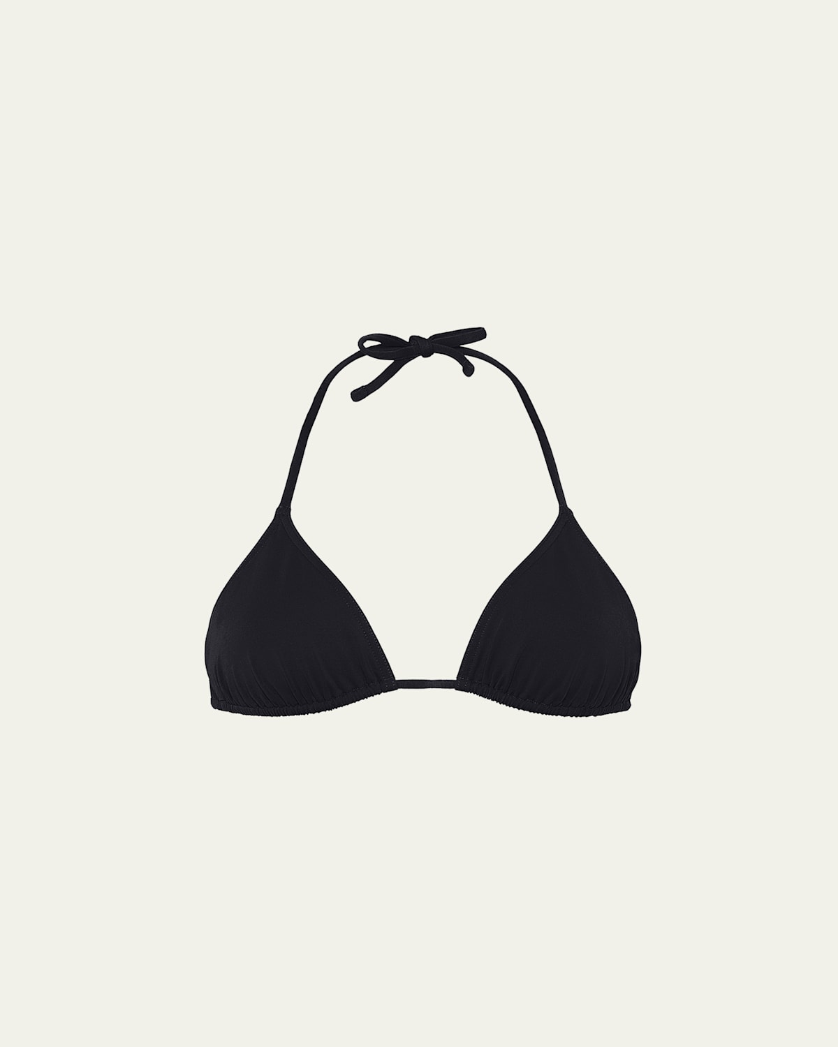 Eres Mouna Triangle Bikini Top In Black