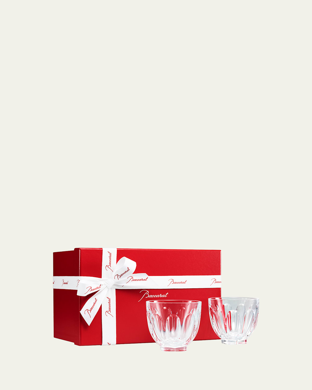 Baccarat Faunacrystopolis Harcourt Goblets, Set Of 2 In Clear