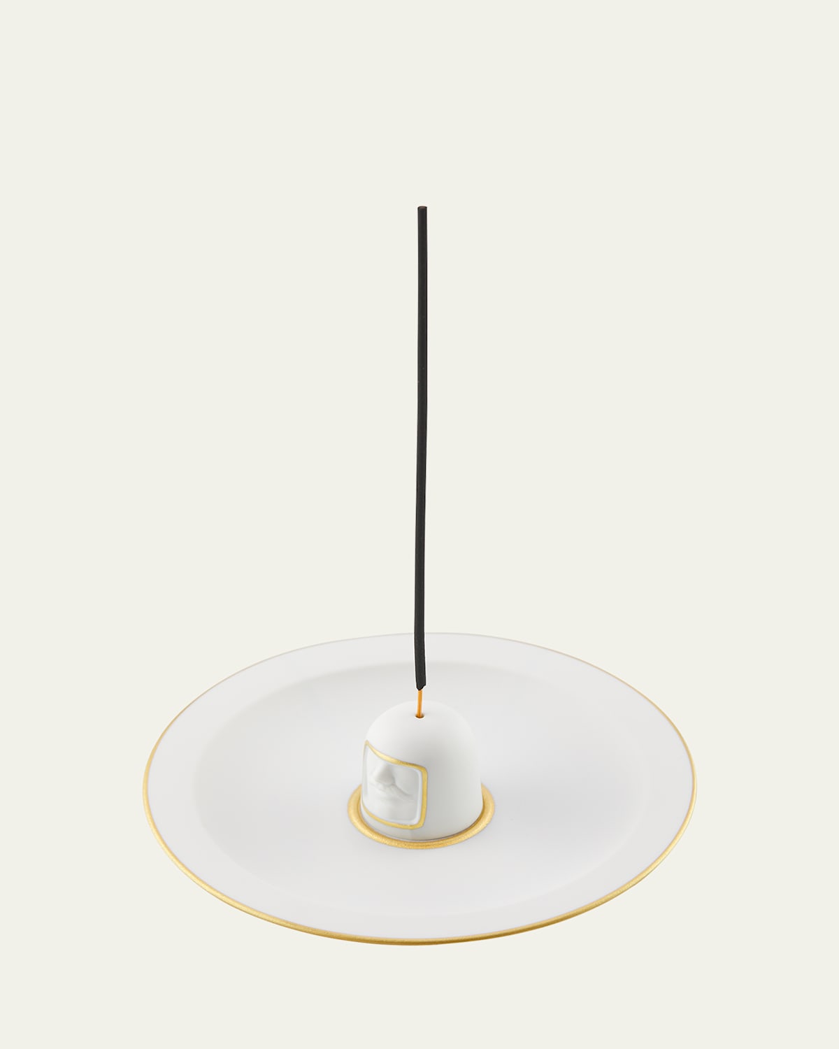 GINORI 1735 LCDC Il Frate and Black Stone Incense Burner