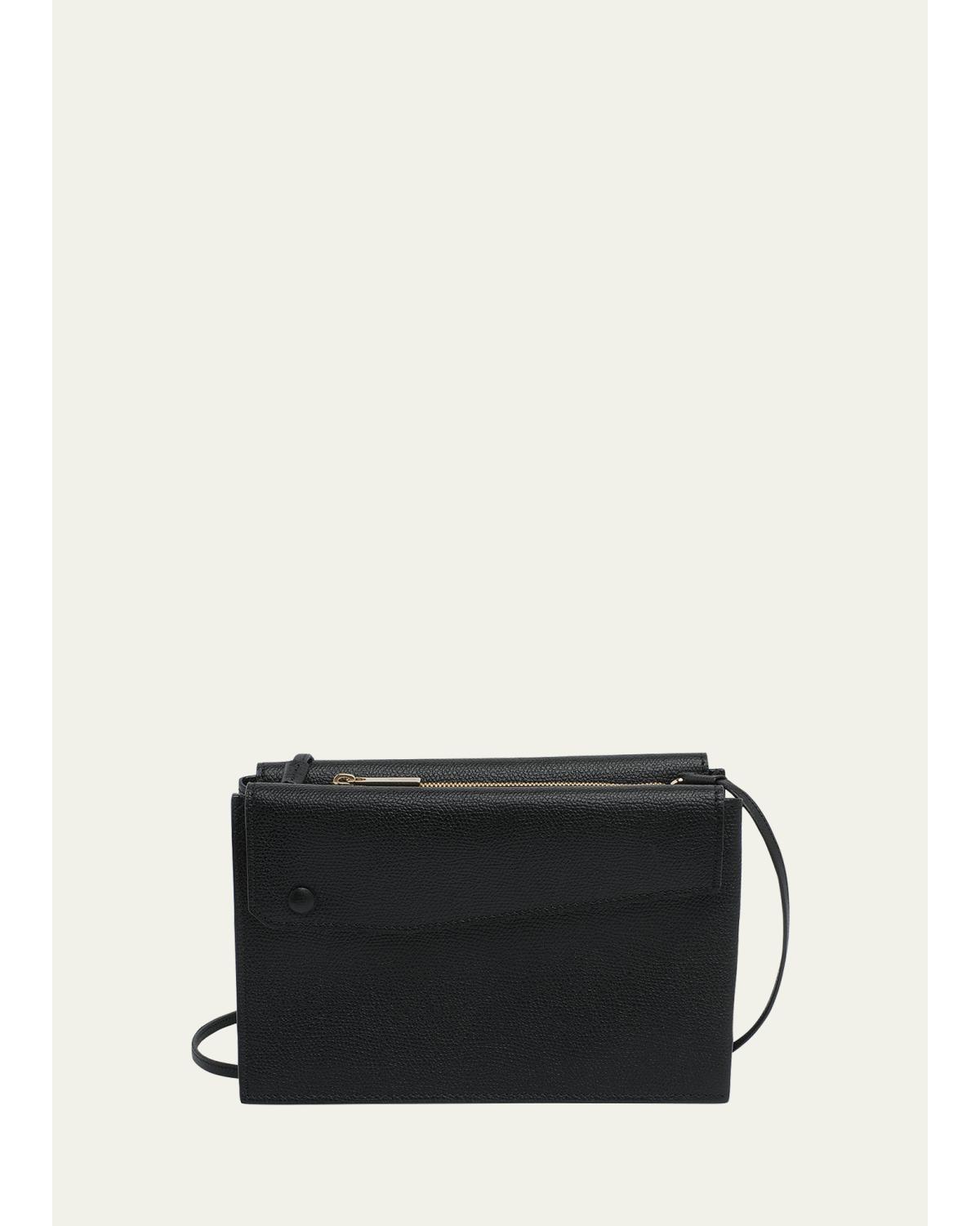 Trio Pouch Calfskin Crossbody Bag