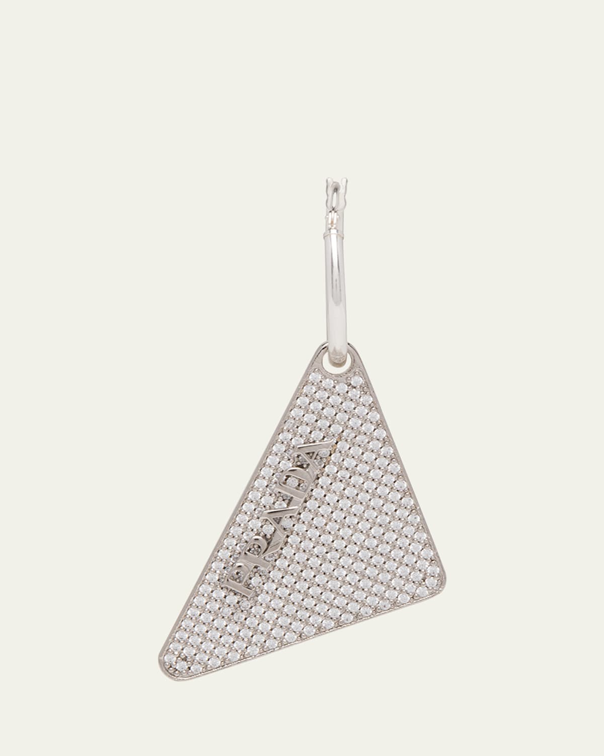 Crystal Logo Symbole Left Earring