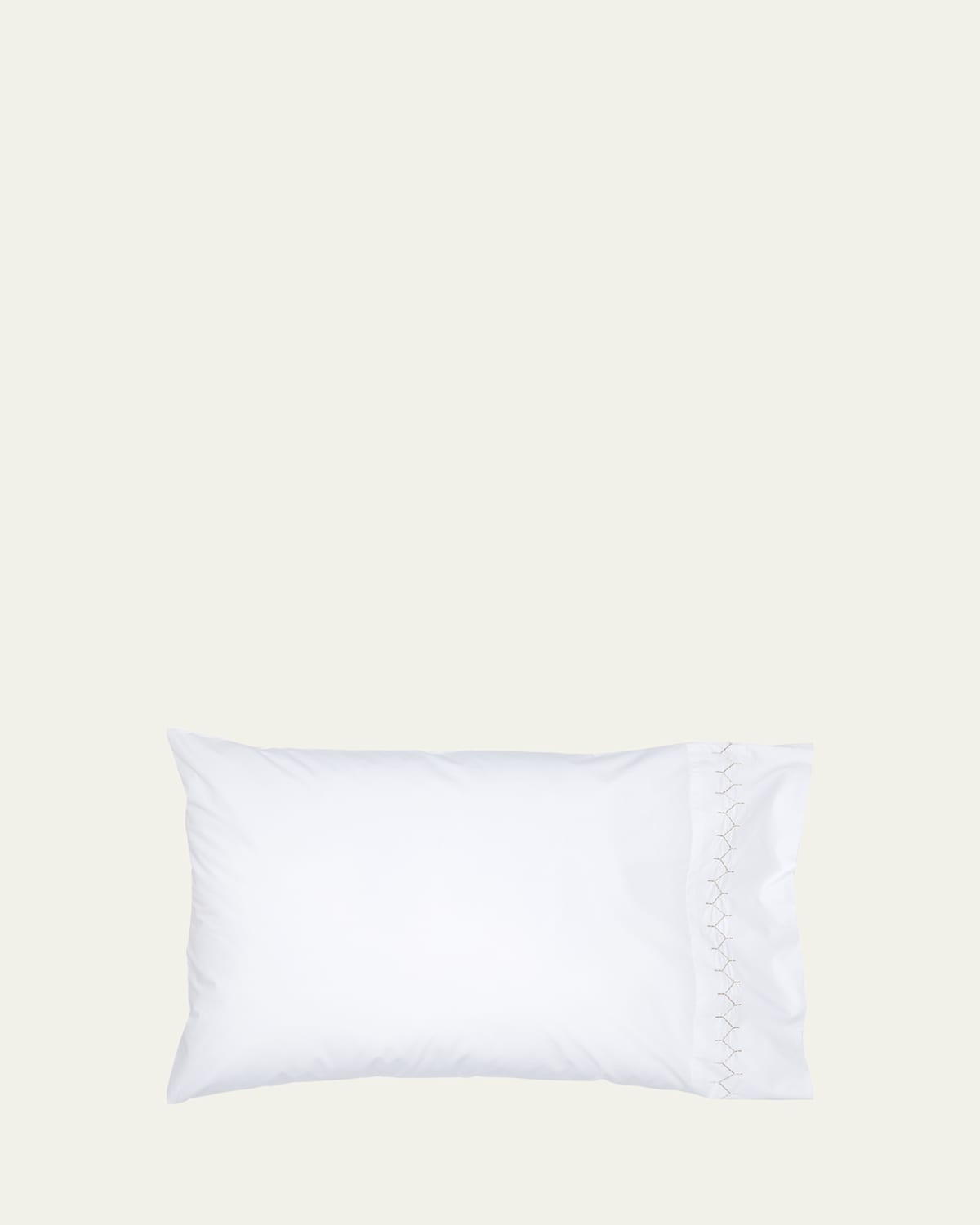 John Robshaw Stitched 300 Thread Count Pillowcases Set of 2, Standard