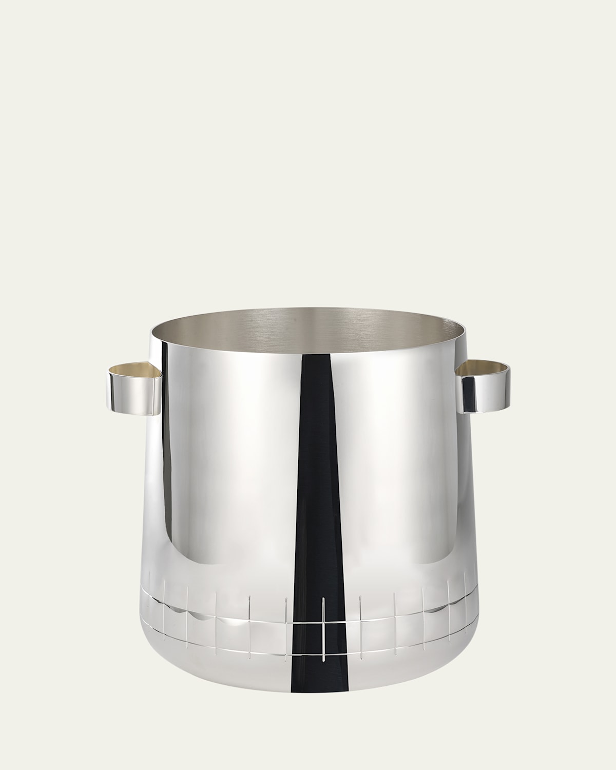 Graphik Silver-Plated Champagne Cooler