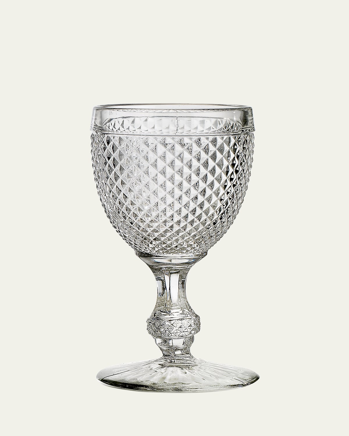 Vista Alegre Bicos Clear Water Goblet Glass | Thumbnail 4
