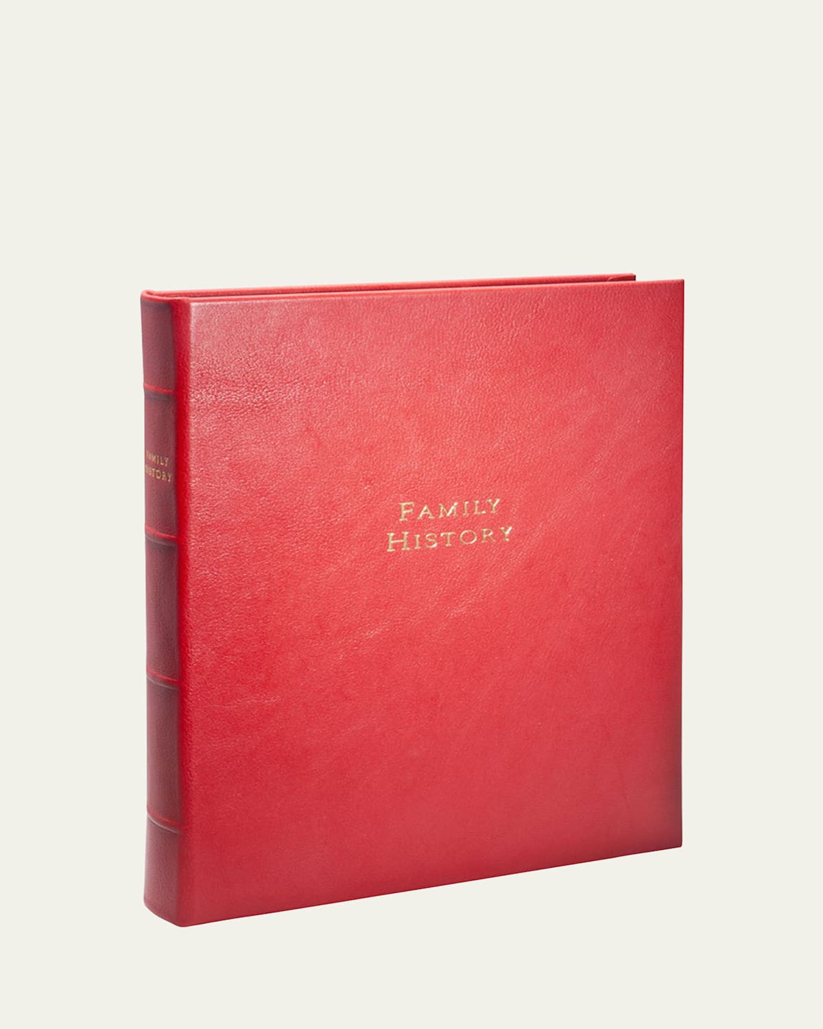 Graphic Image Family History Leather Bound Book