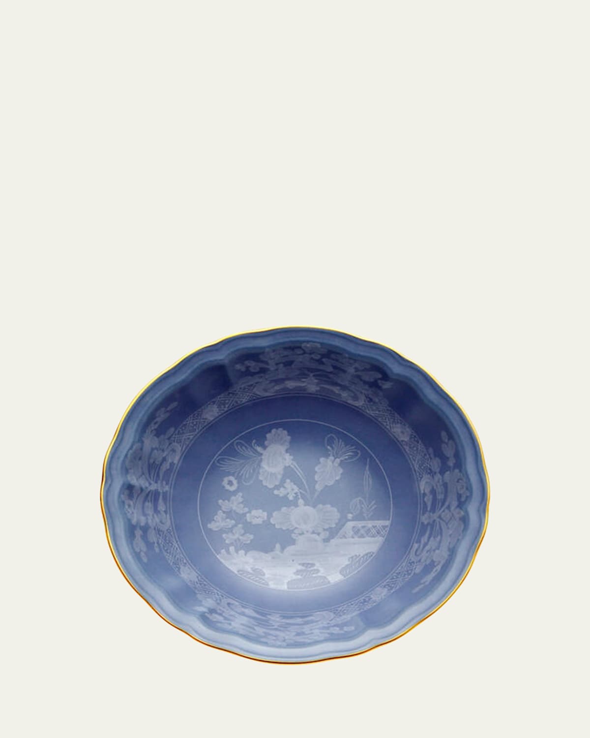 Ginori 1735 Antico Doccia Fruit Bowl In Blue
