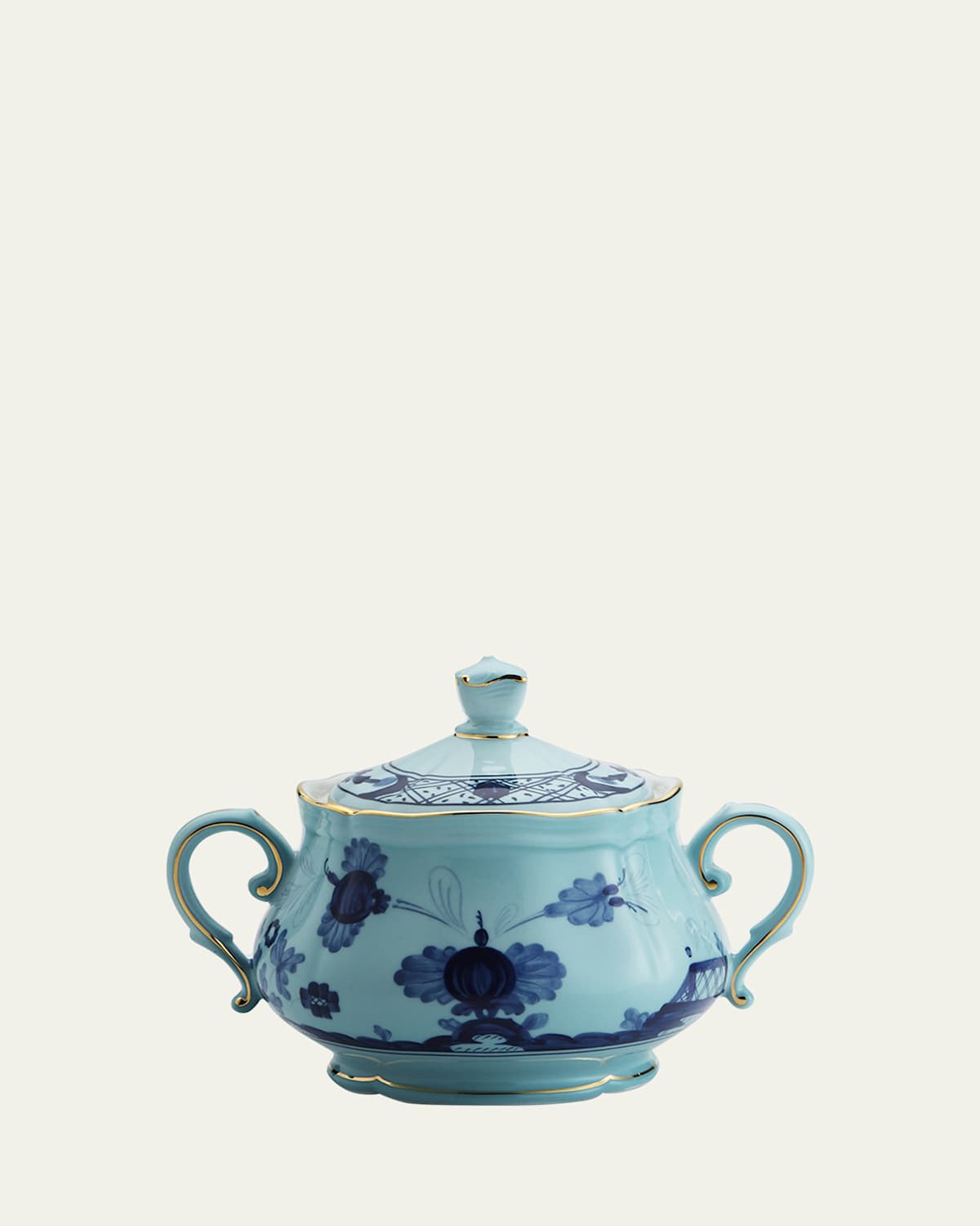 GINORI 1735 Oriente Italiano Sugar Bowl With Cover