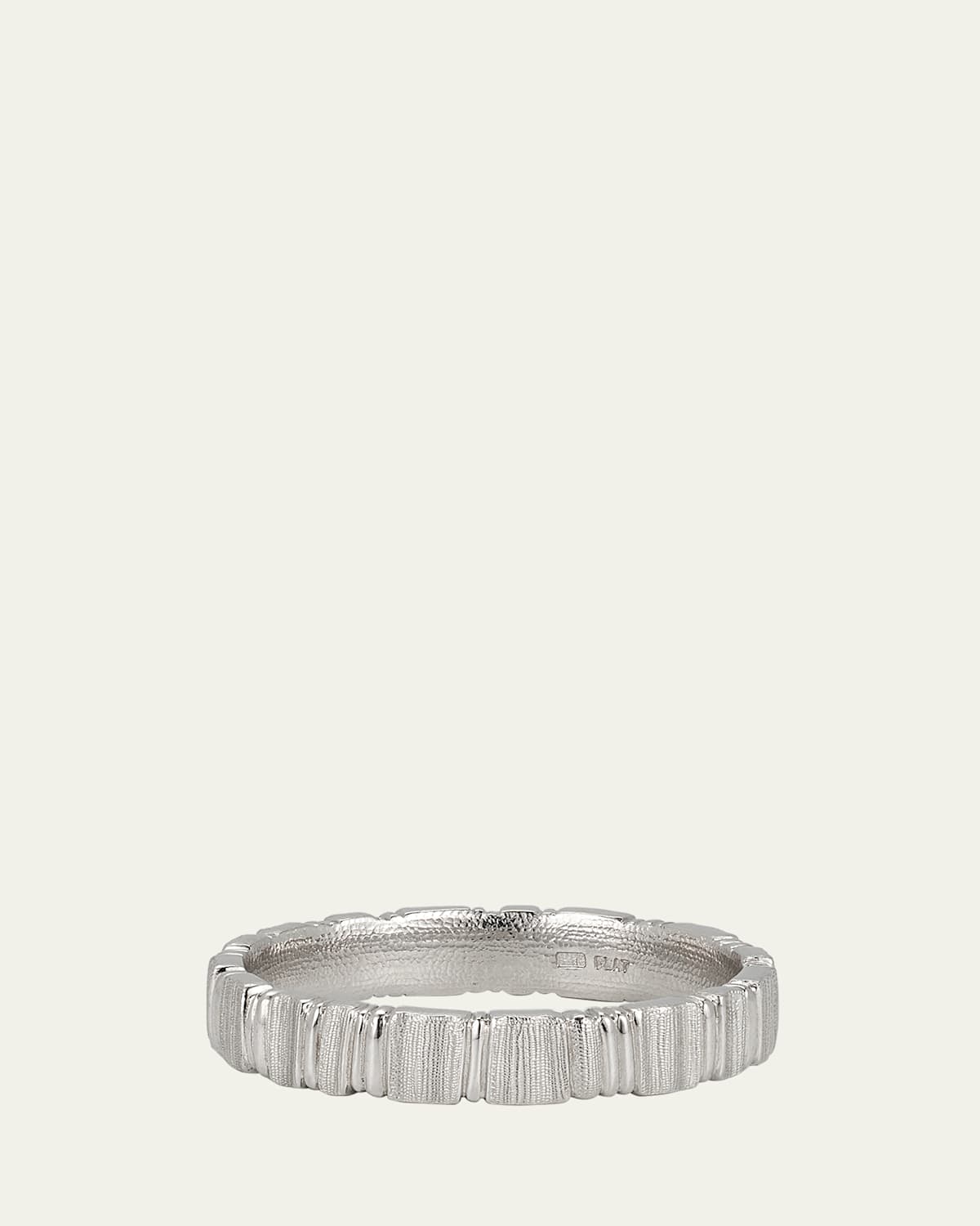 Keystone Band in Platinum, 4.5mm