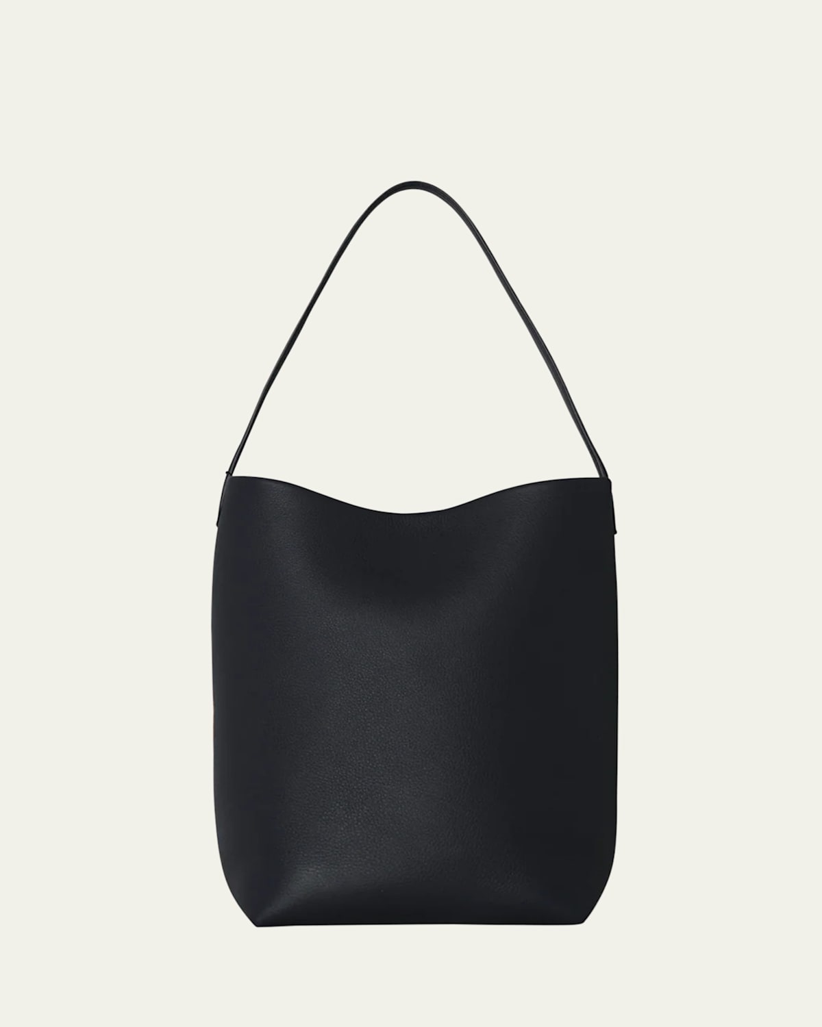 The Row N/s Park Tote Medium In Lux Grained Calfksin In Blue