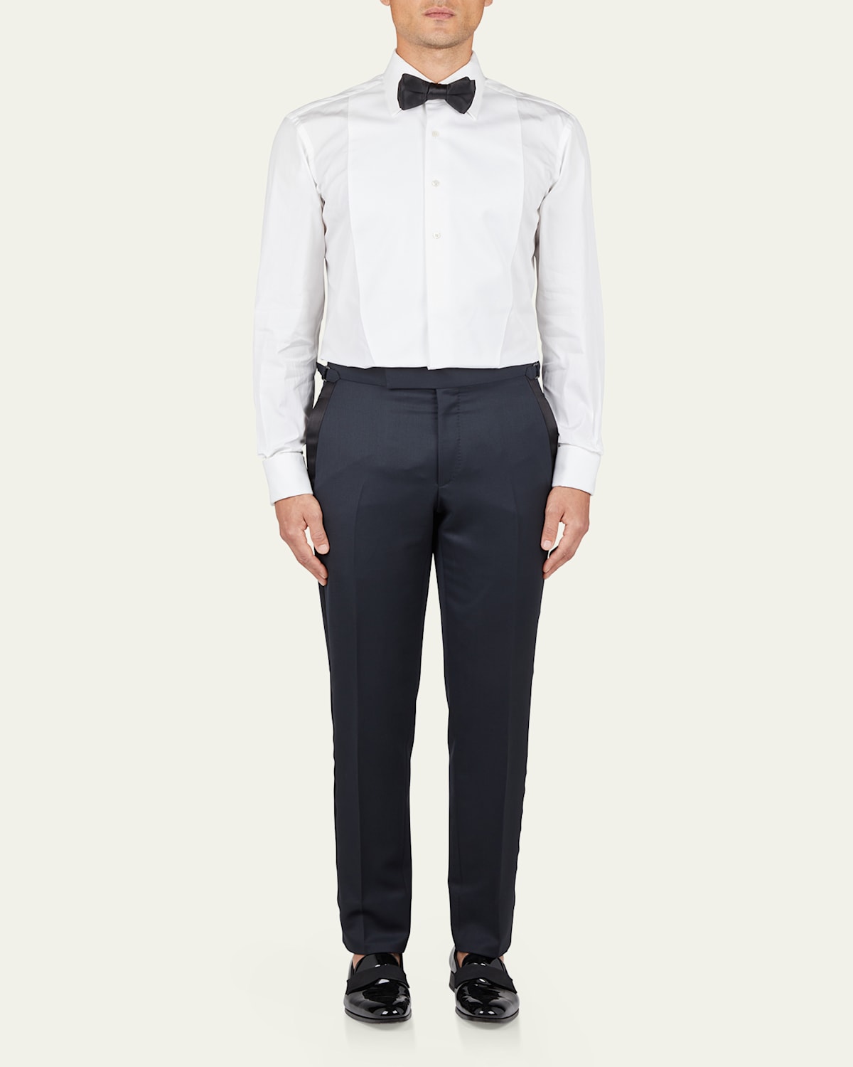 TOM FORD Men's Bib-Front Tuxedo Shirt