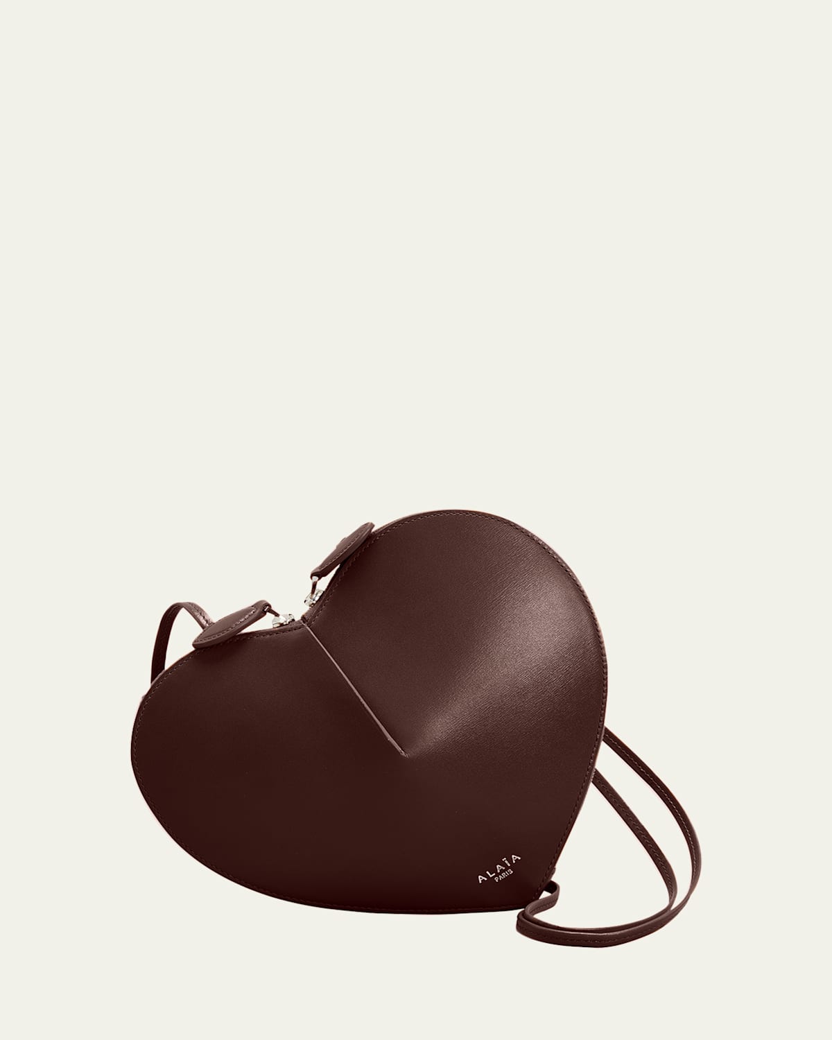 Alaïa Le Coeur Crossbody Bag In Lux Leather