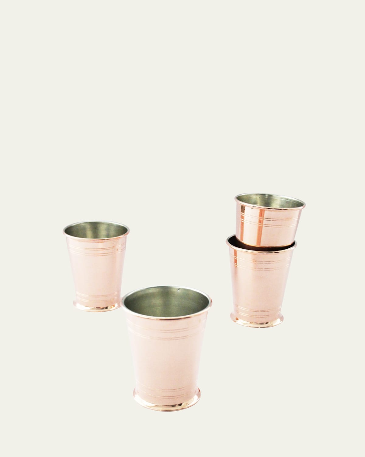 Coppermill Kitchen Vintage Inspired Cocktail Tumblers, Set Of 4 In Copper