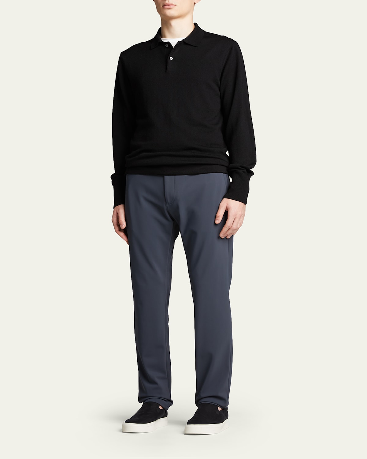 Men'S Zaine Precision Ponte Slim-Straight Chino-Style Pants