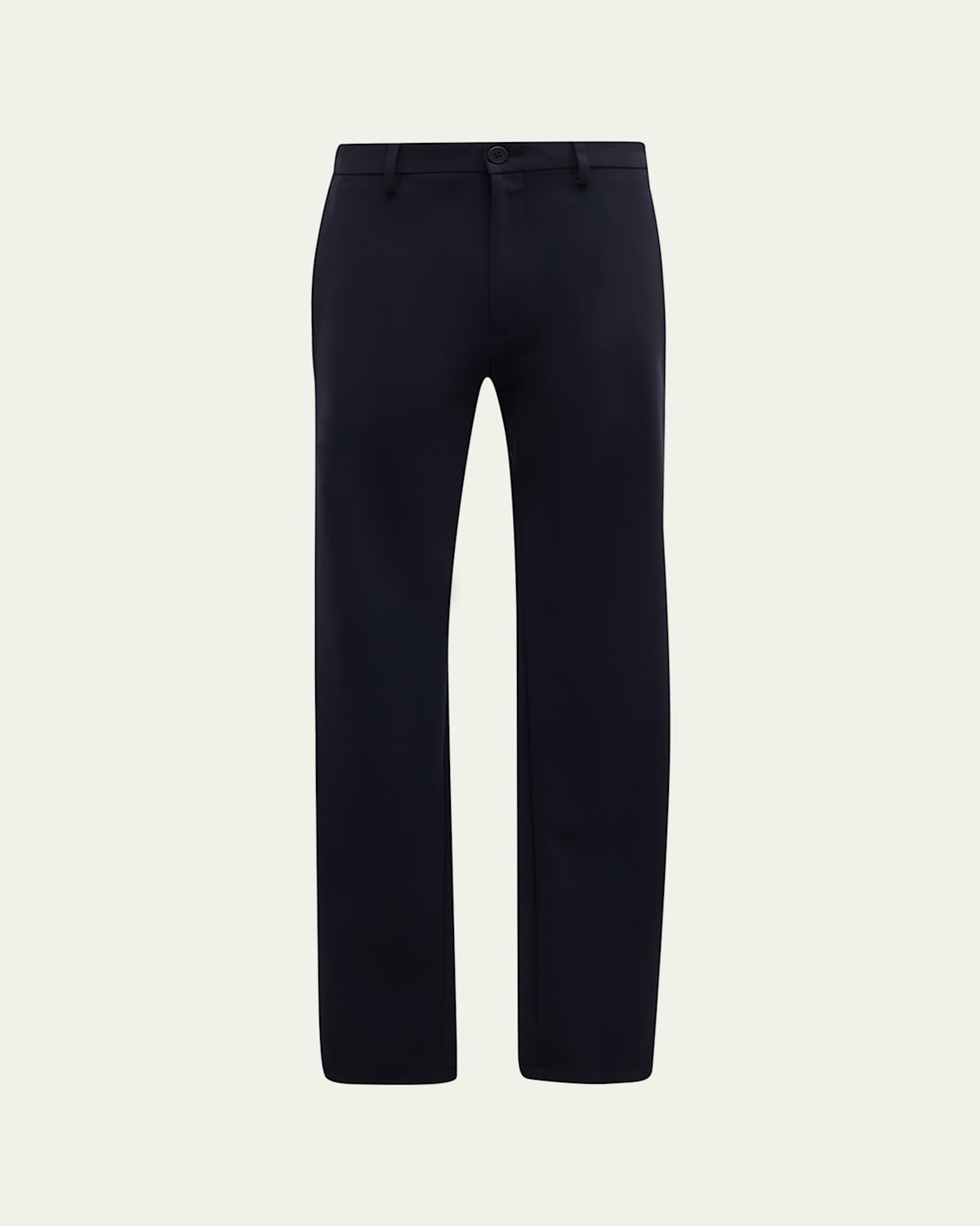 Theory Men's Zaine Precision Ponte Slim-straight Chino-style Pants In Baltic