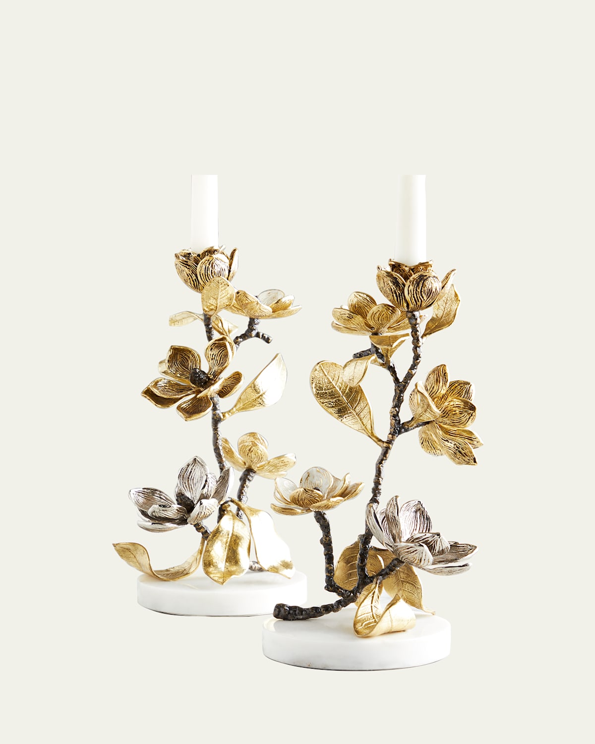 Michael Aram Vintage Bloom 12" Candleholders, Set of 2 | Thumbnail 5