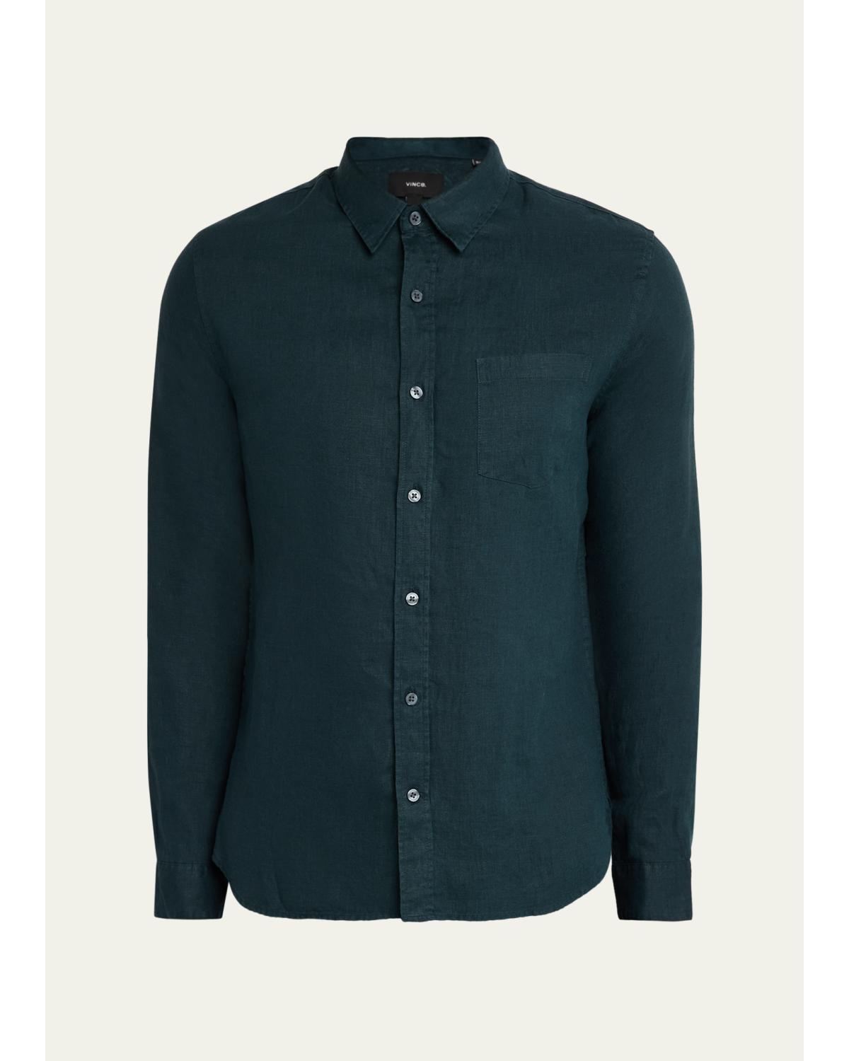 Men'S Linen Sport Shirt