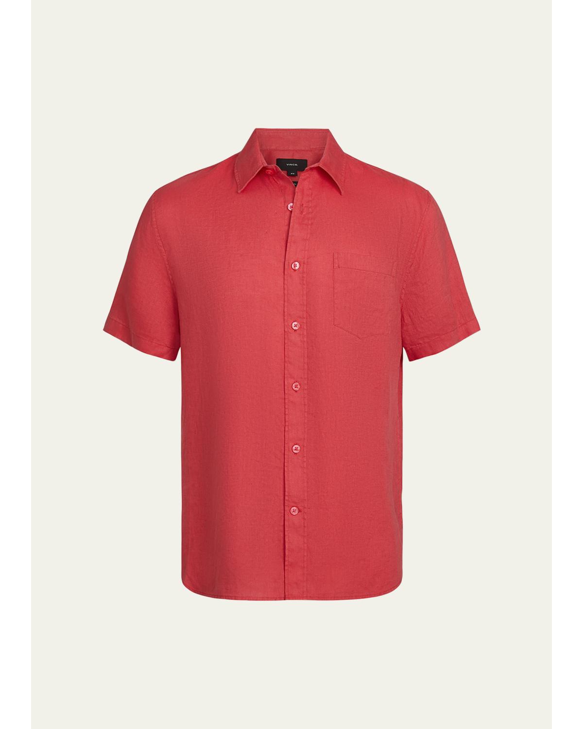 Men'S Linen Sport Shirt