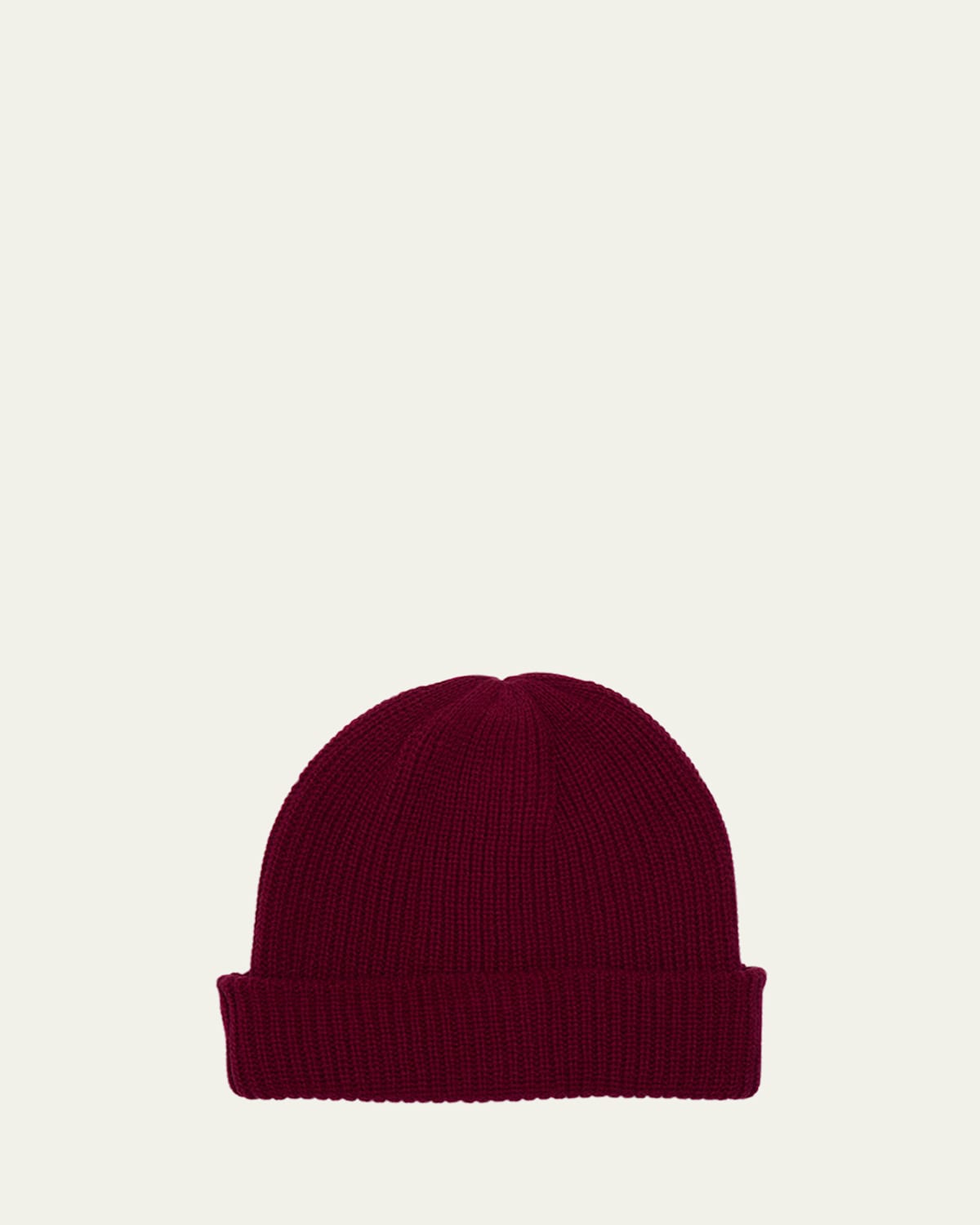 Watchman Cashmere Ribbed Beanie