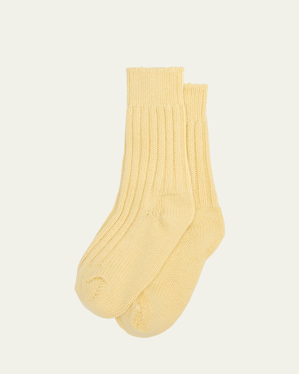 Yosemite Ribbed Cashmere Socks