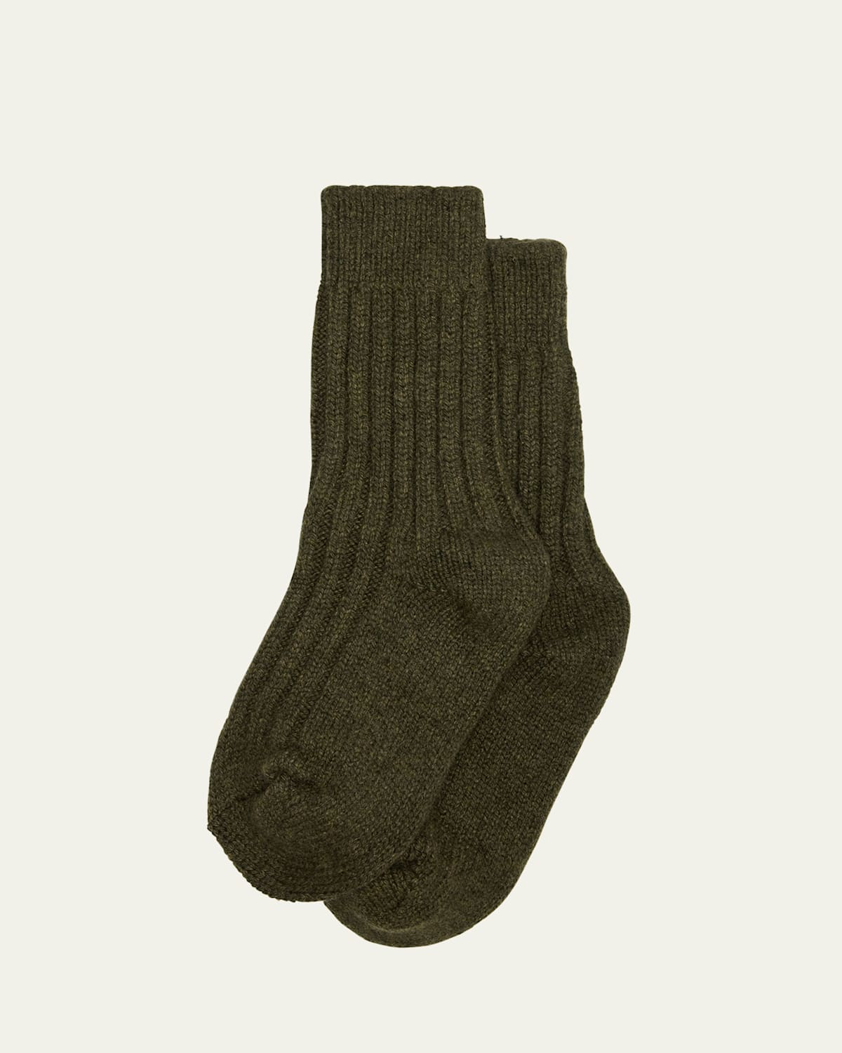 Yosemite Ribbed Cashmere Socks