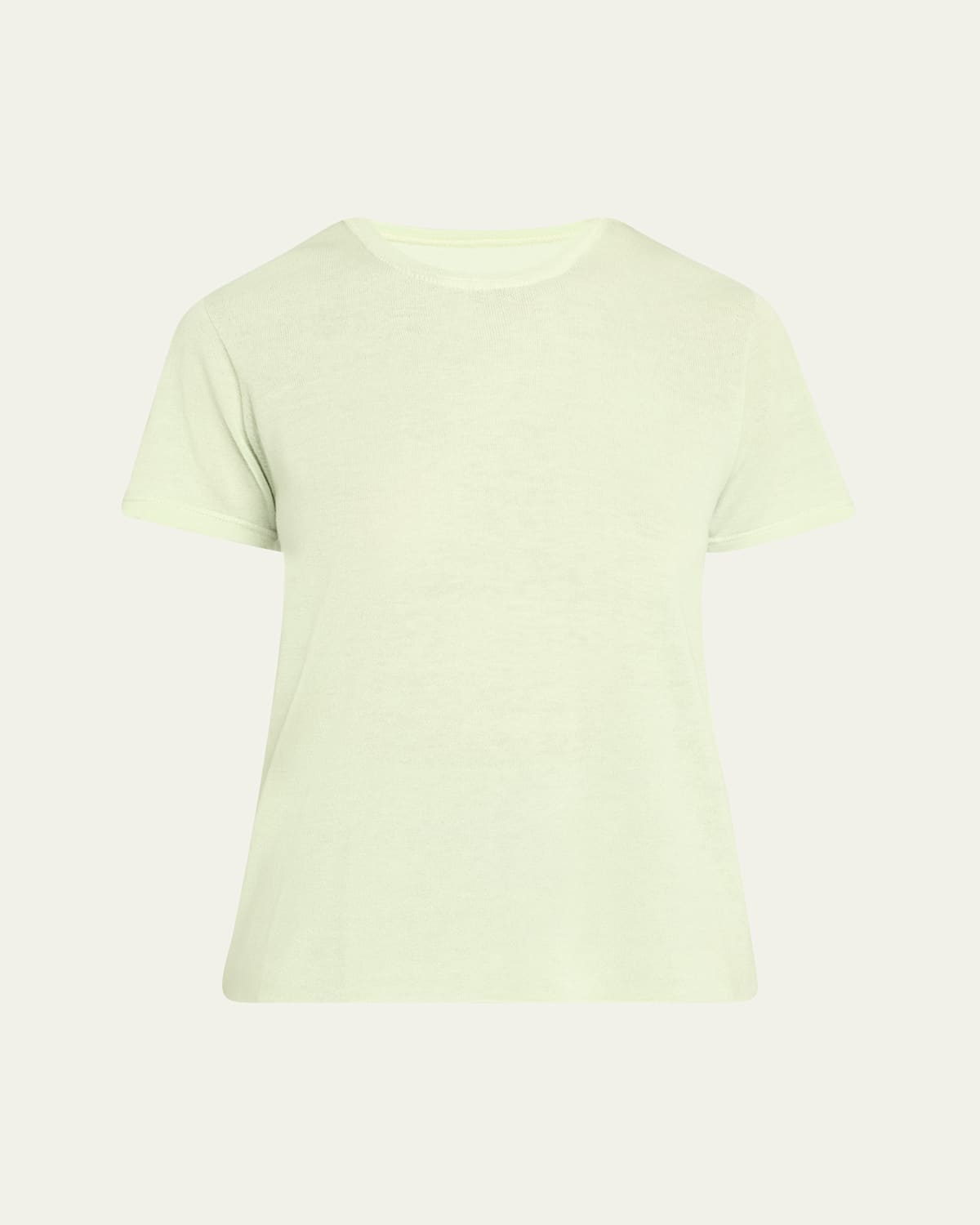 Machine Washable Cashmere Crewneck Top