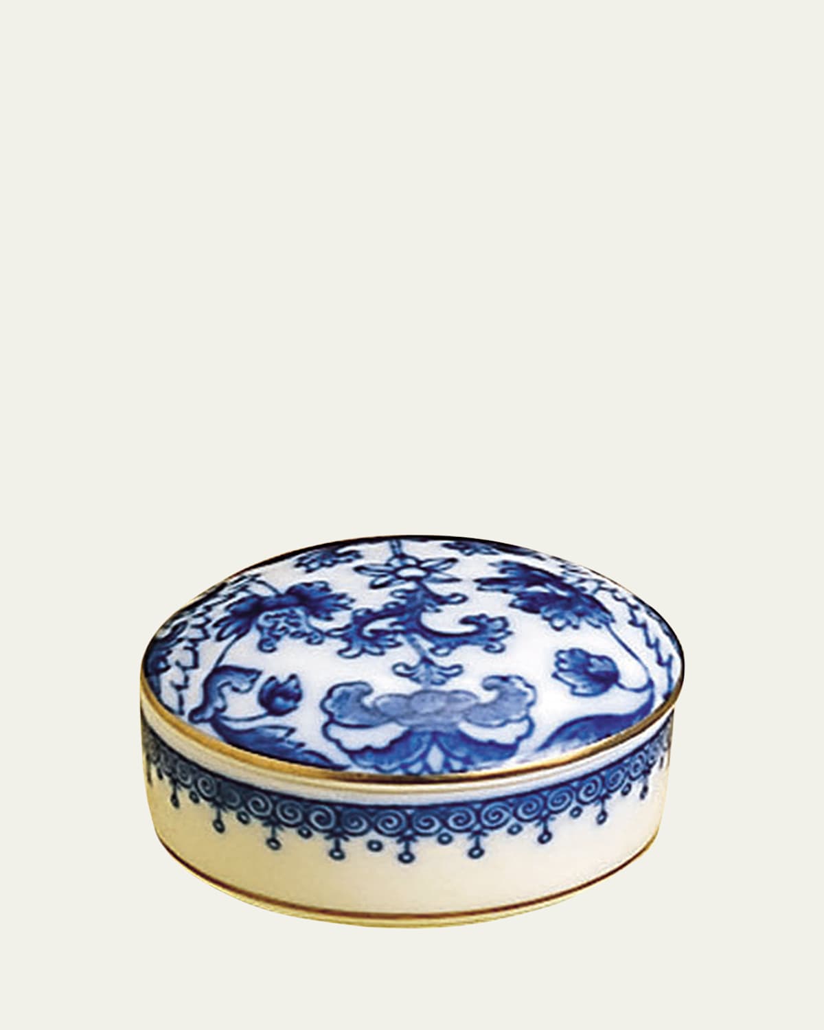 Mottahedeh Imperial Blue Small Box In Blue
