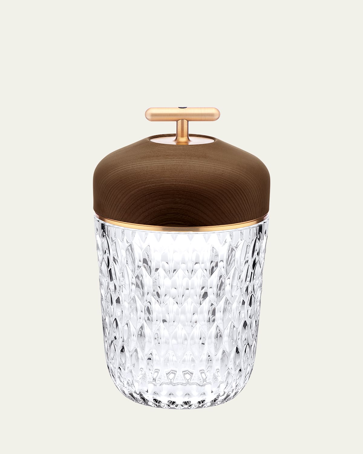 Folia Dark Wood Portable Lamp