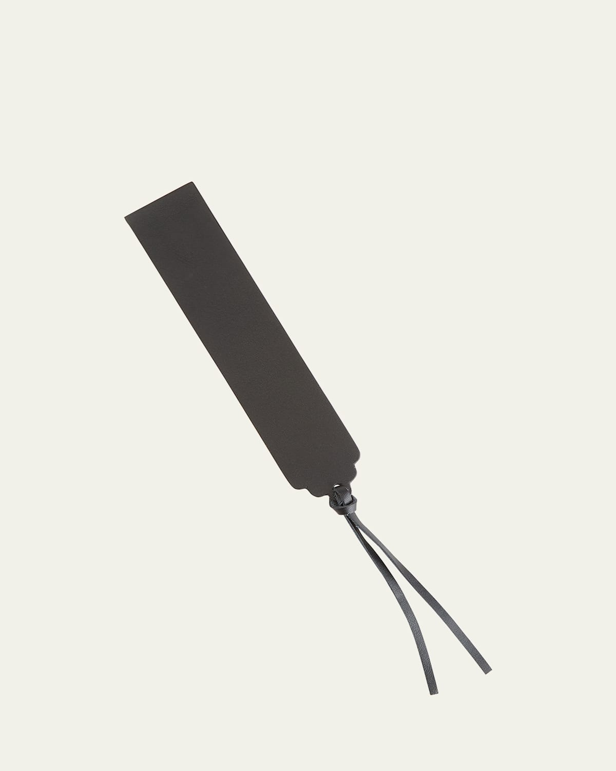Royce New York Personalized Leather Bookmark In Black