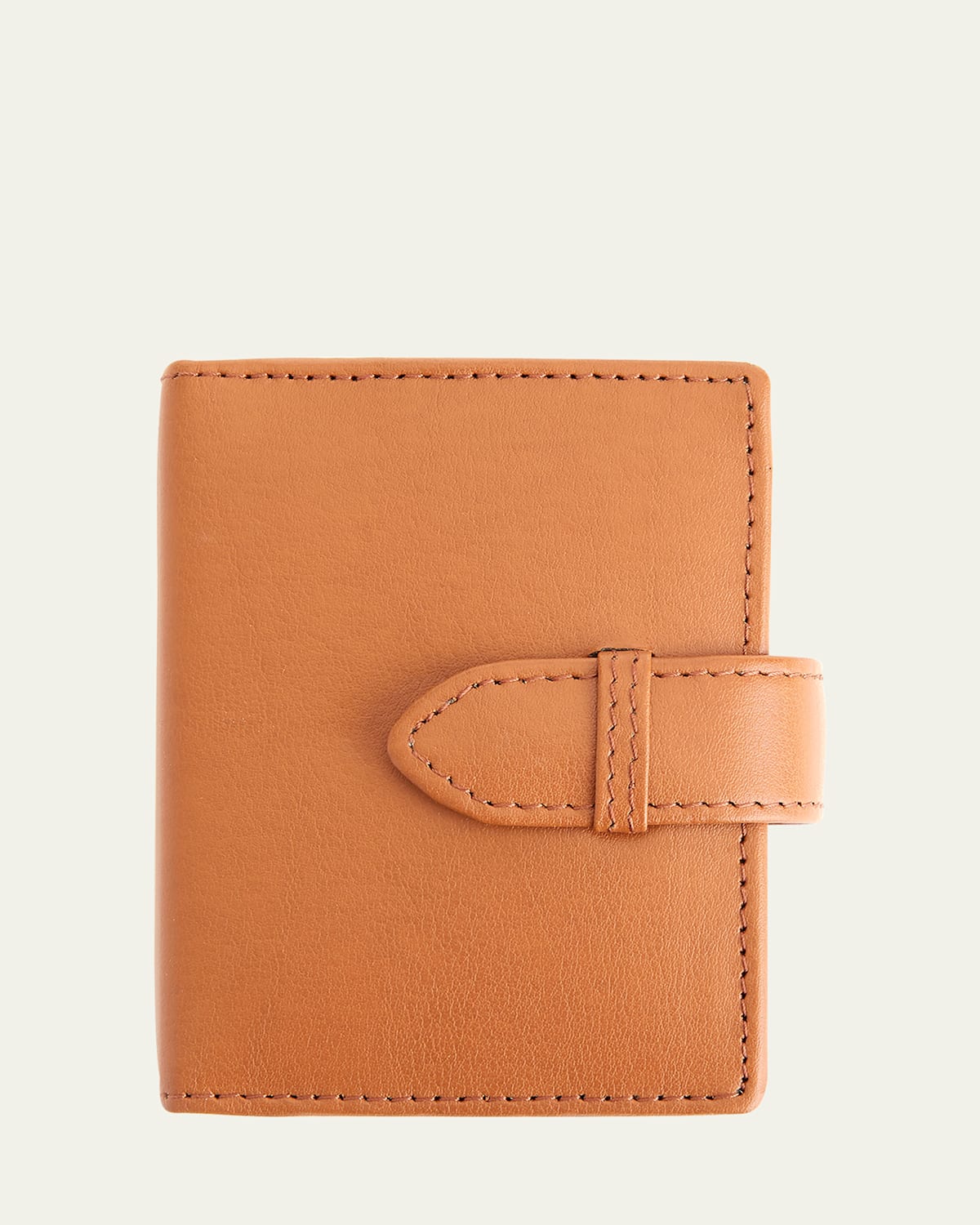 Royce New York Personalized Leather Playing Card Set Holder In Tan