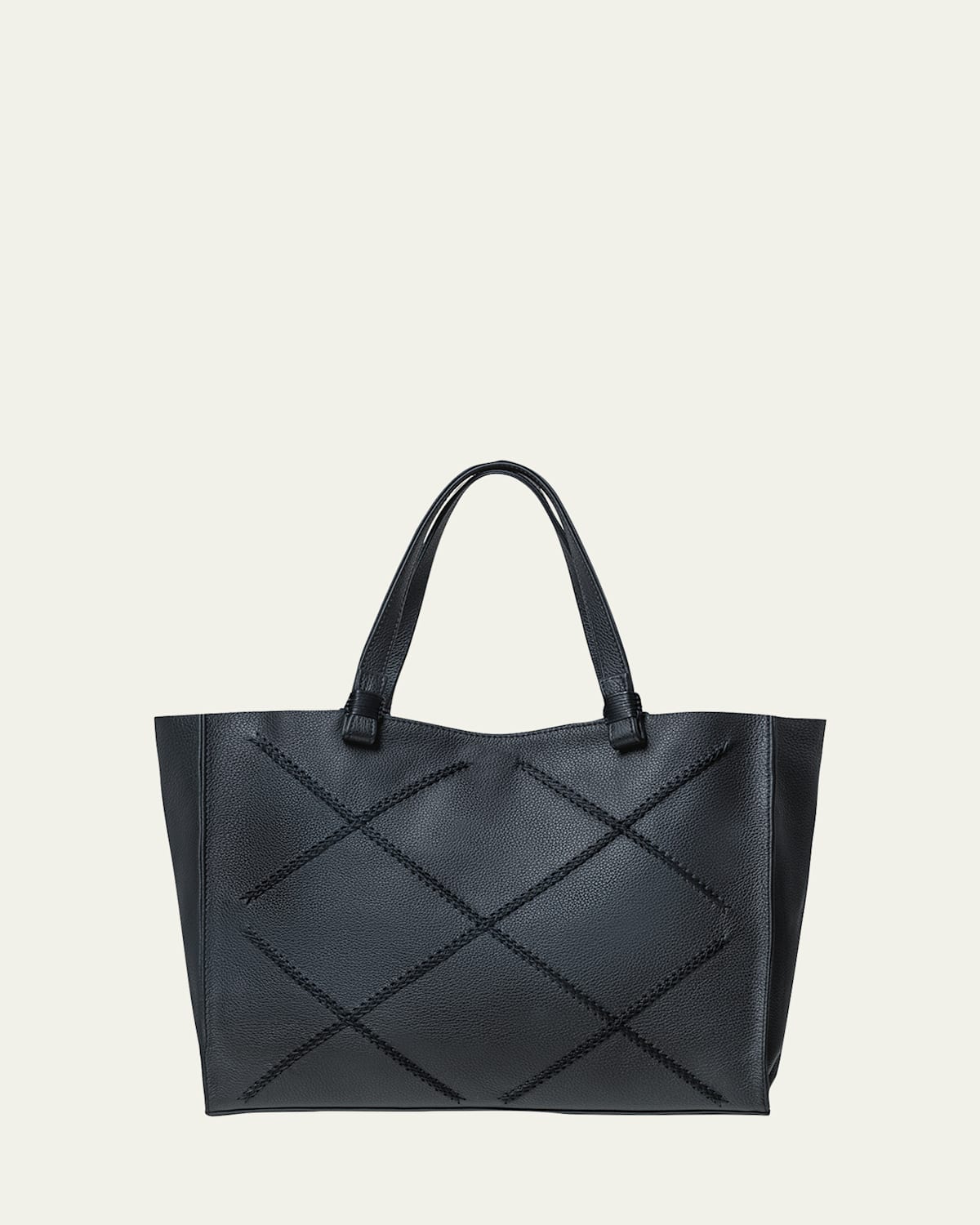 Medium Leather Tote Bag