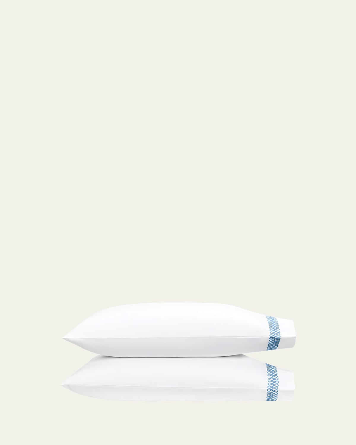 Astor Braid Pillowcases, Pair, Standard