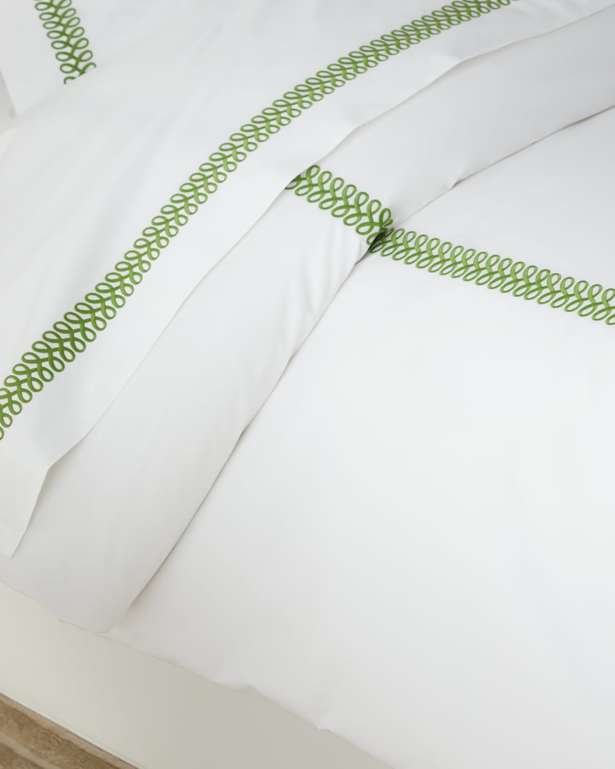 Astor Braid Duvet Cover, Full-Queen