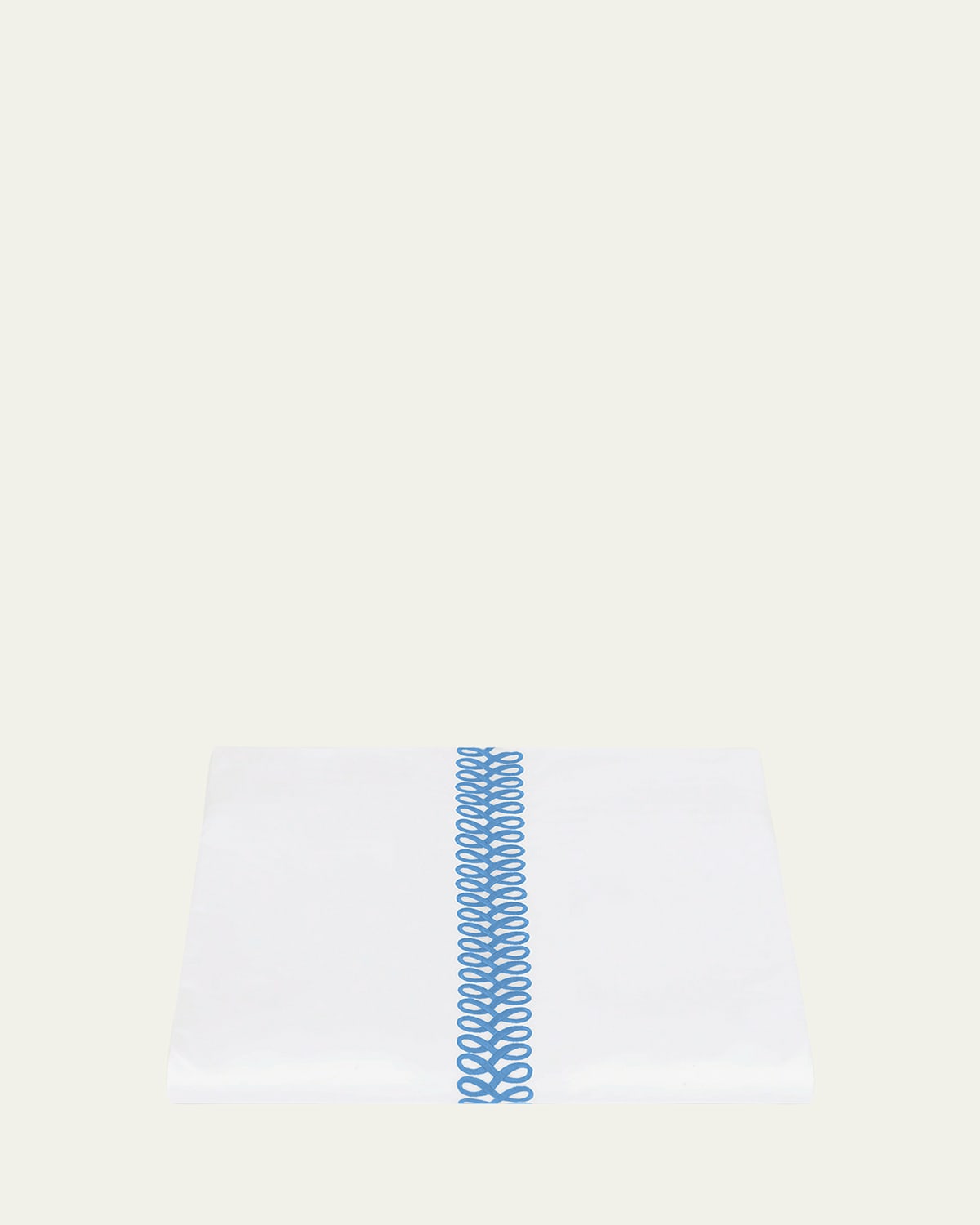 Matouk Schumacher Astor Braid Duvet Cover, King In Blue